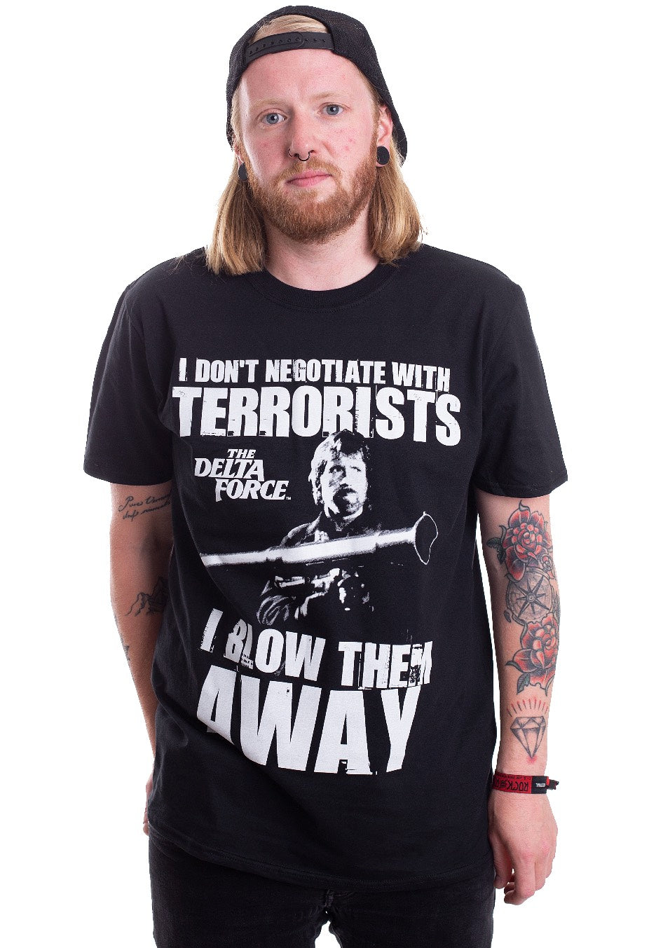 The Delta Force - I Blow Terrorists Away - T-Shirt | Men-Image