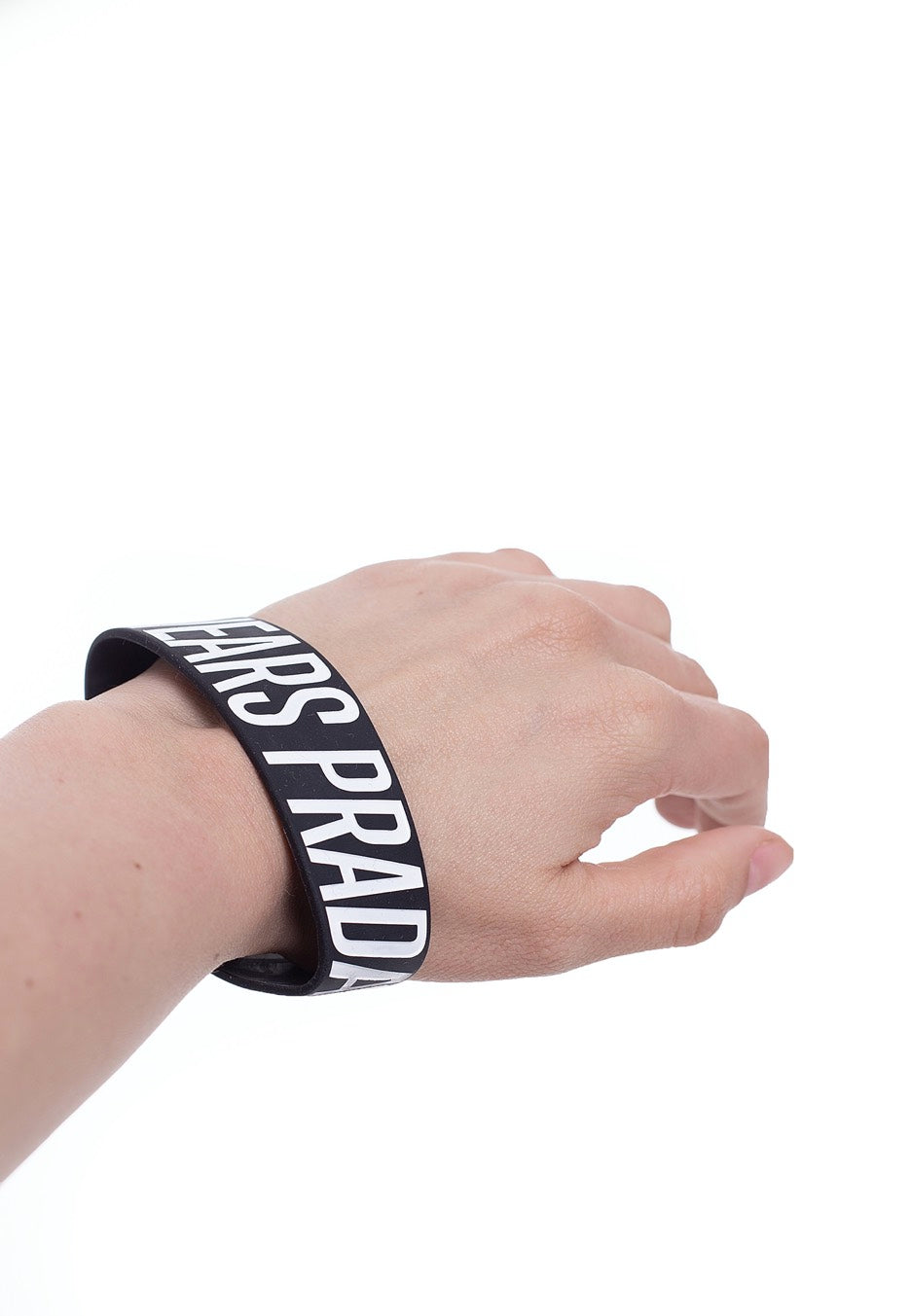 The Devil Wears Prada - Long Logo - Wristband | Neutral-Image