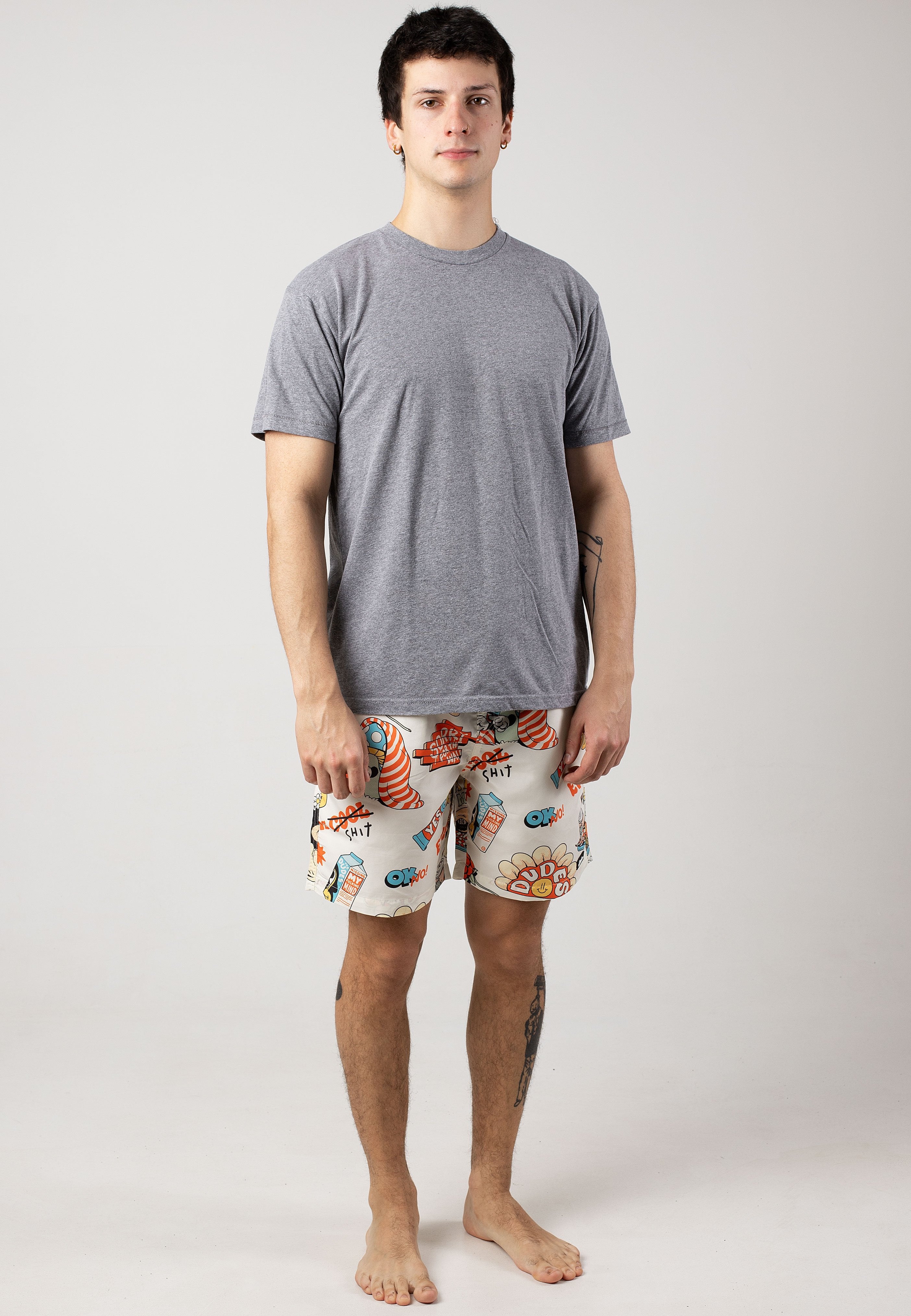 The Dudes - A Pill Meal Multicolor - Board Shorts | Men-Image