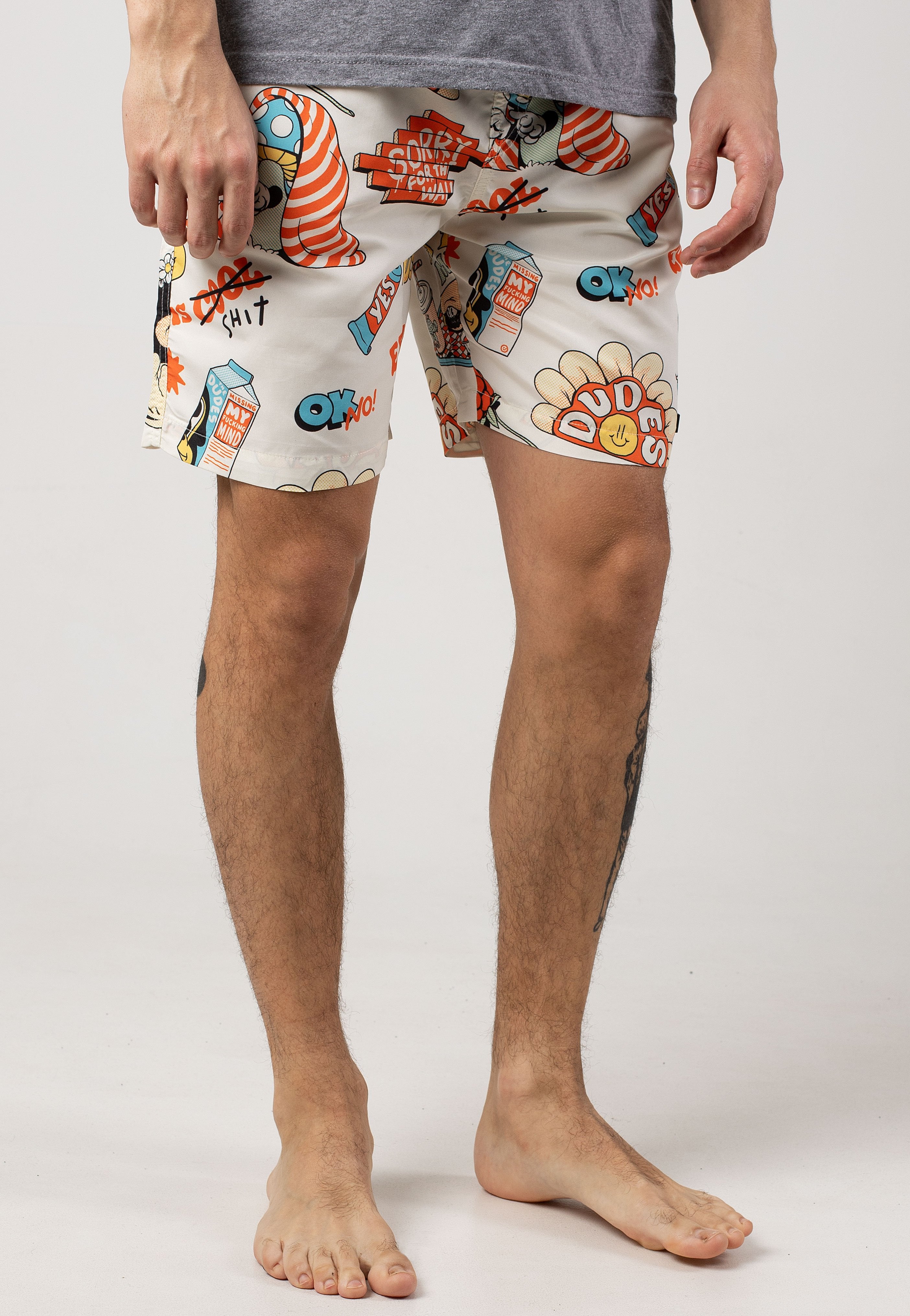 The Dudes - A Pill Meal Multicolor - Board Shorts | Men-Image