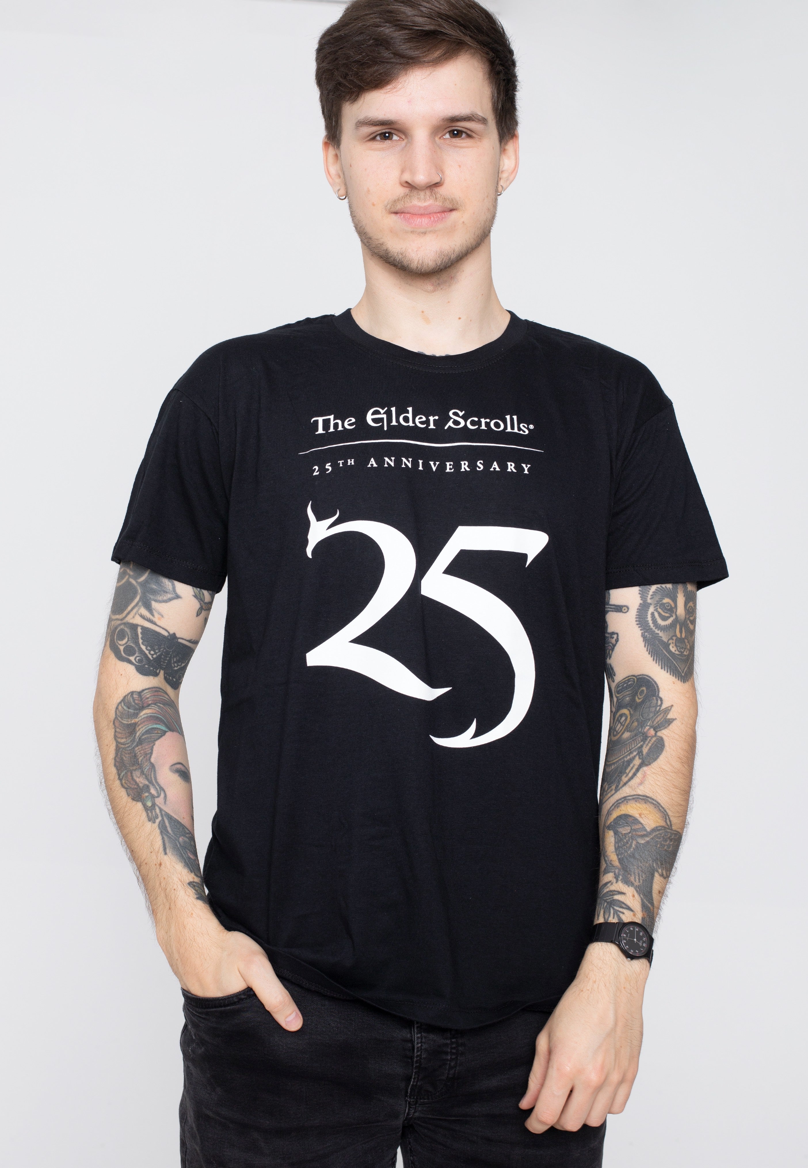 The Elder Scrolls - 25th Anniversary Logo - T-Shirt | Men-Image