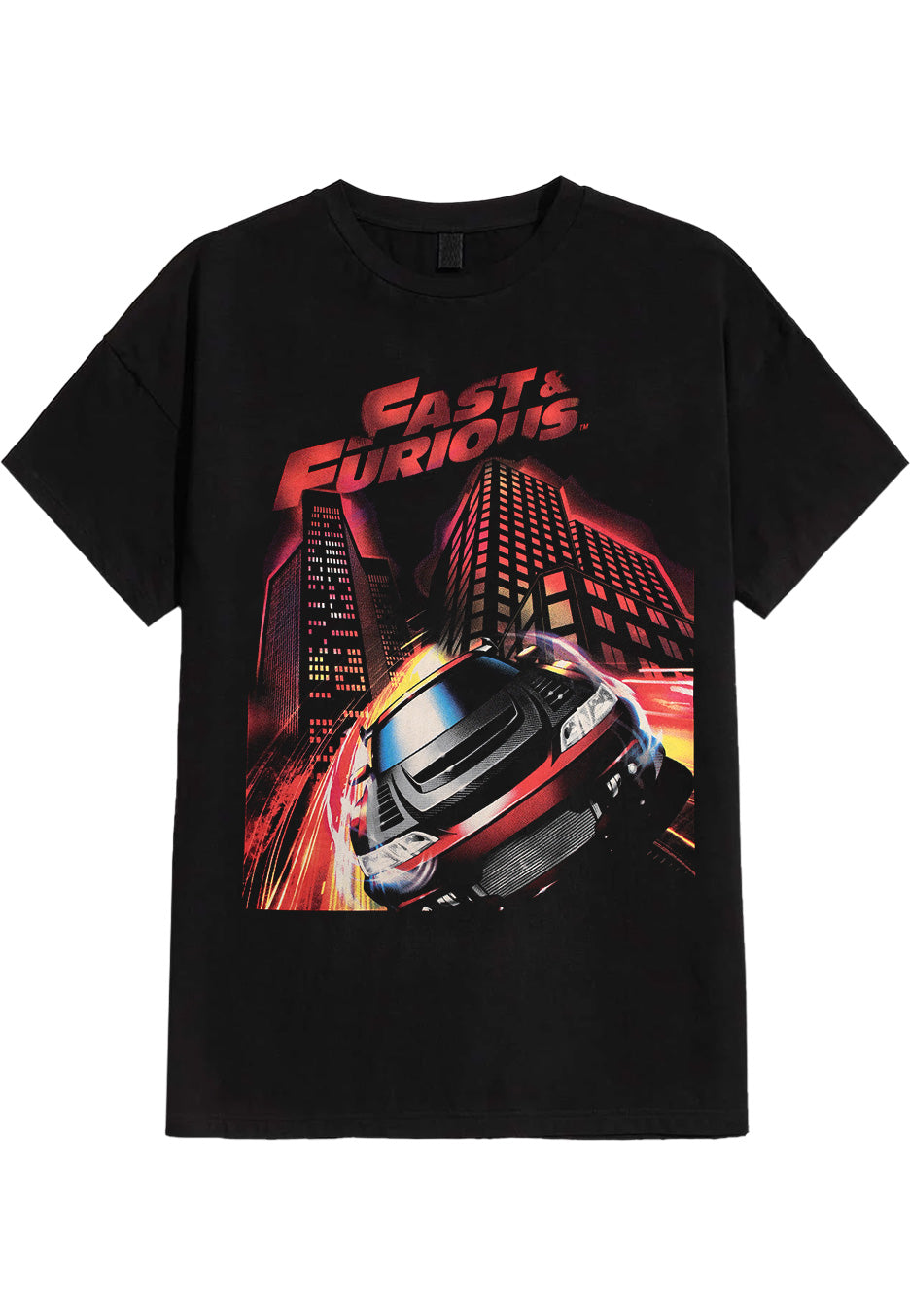 The Fast And The Furious - City Drift - T-Shirt | Neutral-Image