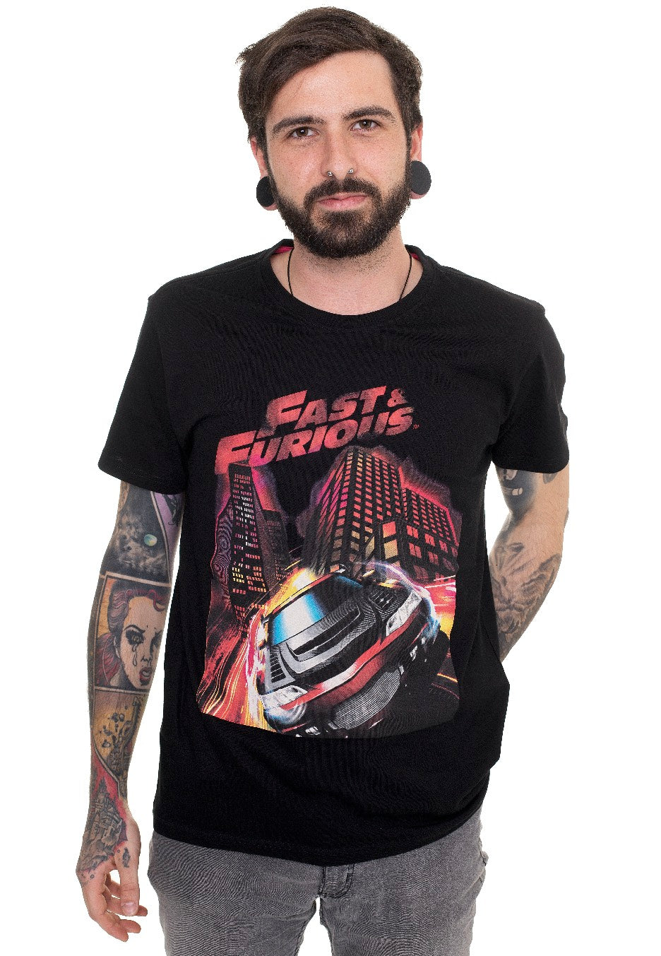 The Fast And The Furious - City Drift - T-Shirt | Men-Image