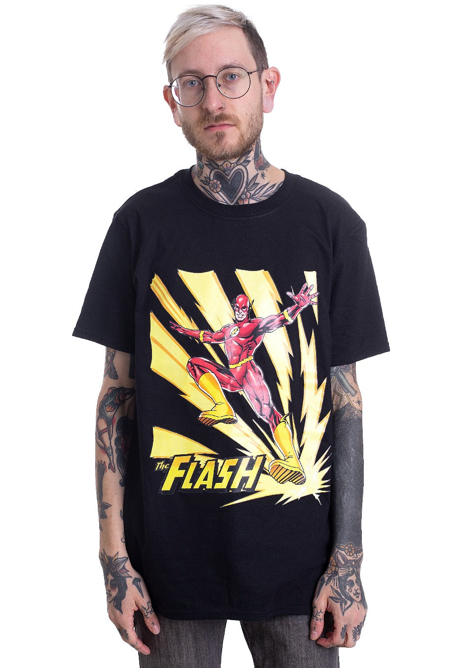 The Flash - Jumping - T-Shirt | Men-Image