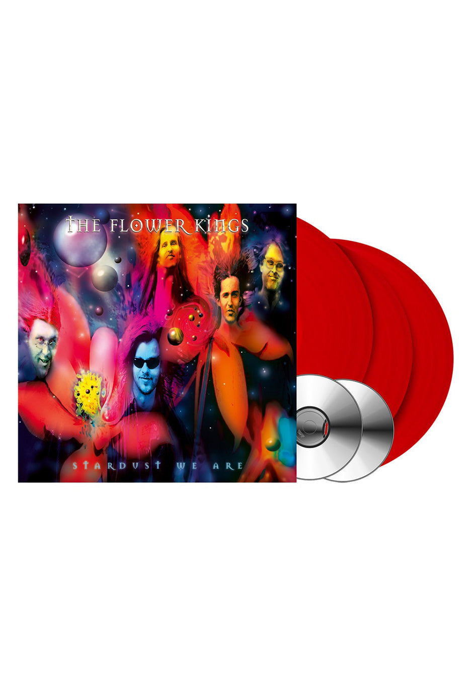 The Flower Kings - Stardust We Are Transparent Red - Colored Vinyl Set | Neutral-Image