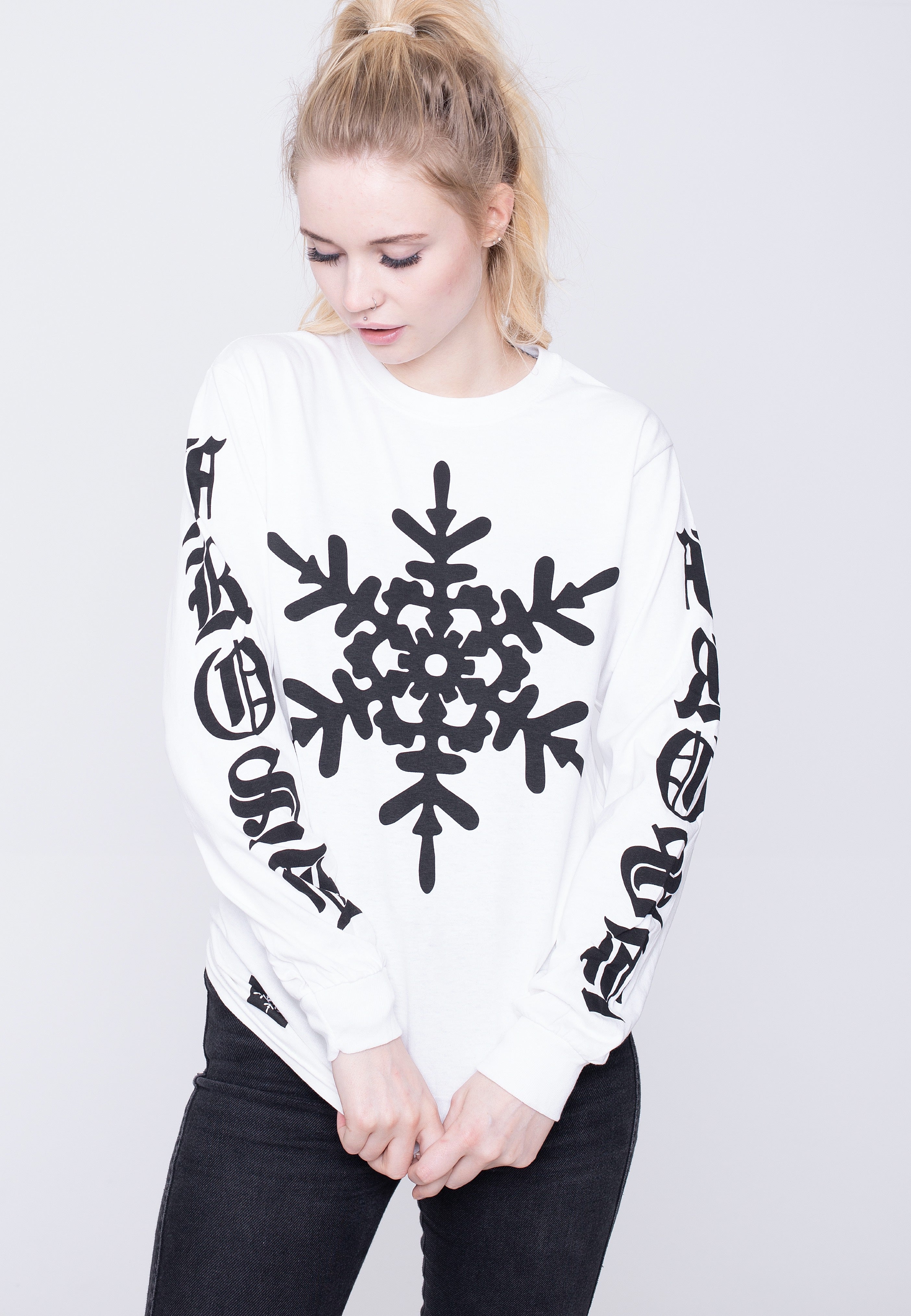 The Frost Wear - Classic Snowflake White - Longsleeve | Women-Image