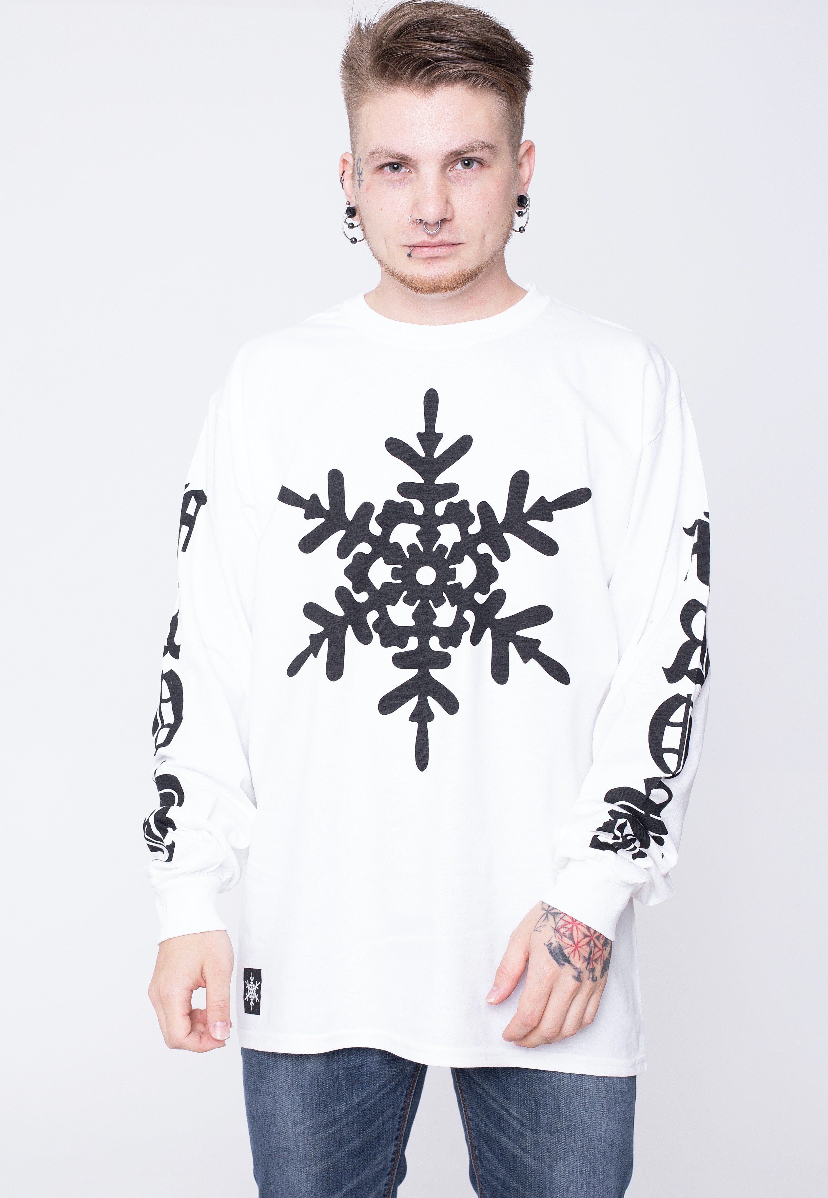 The Frost Wear - Classic Snowflake White - Longsleeve | Men-Image