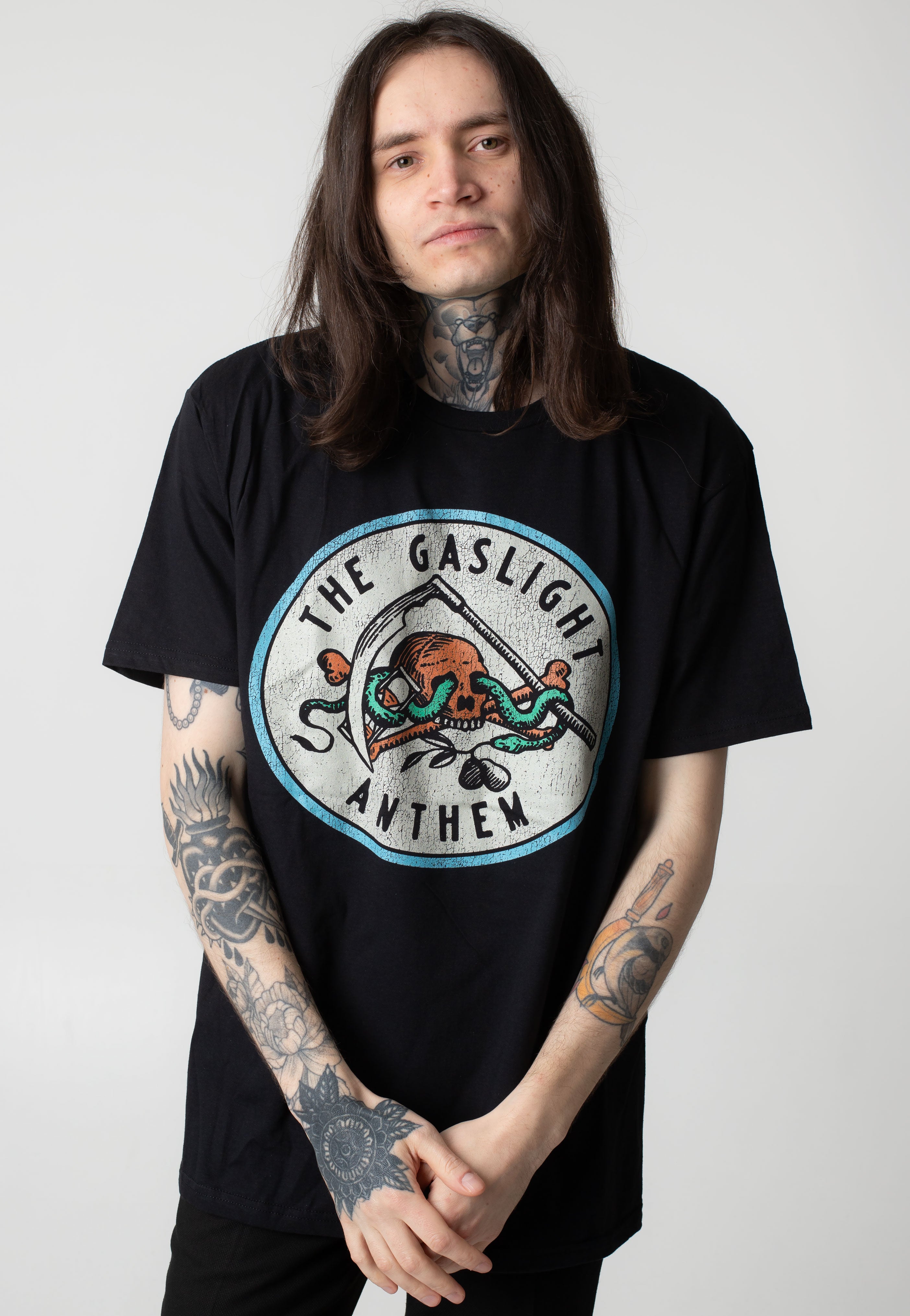 The Gaslight Anthem - TGA Skull Snake - T-Shirt | Men-Image