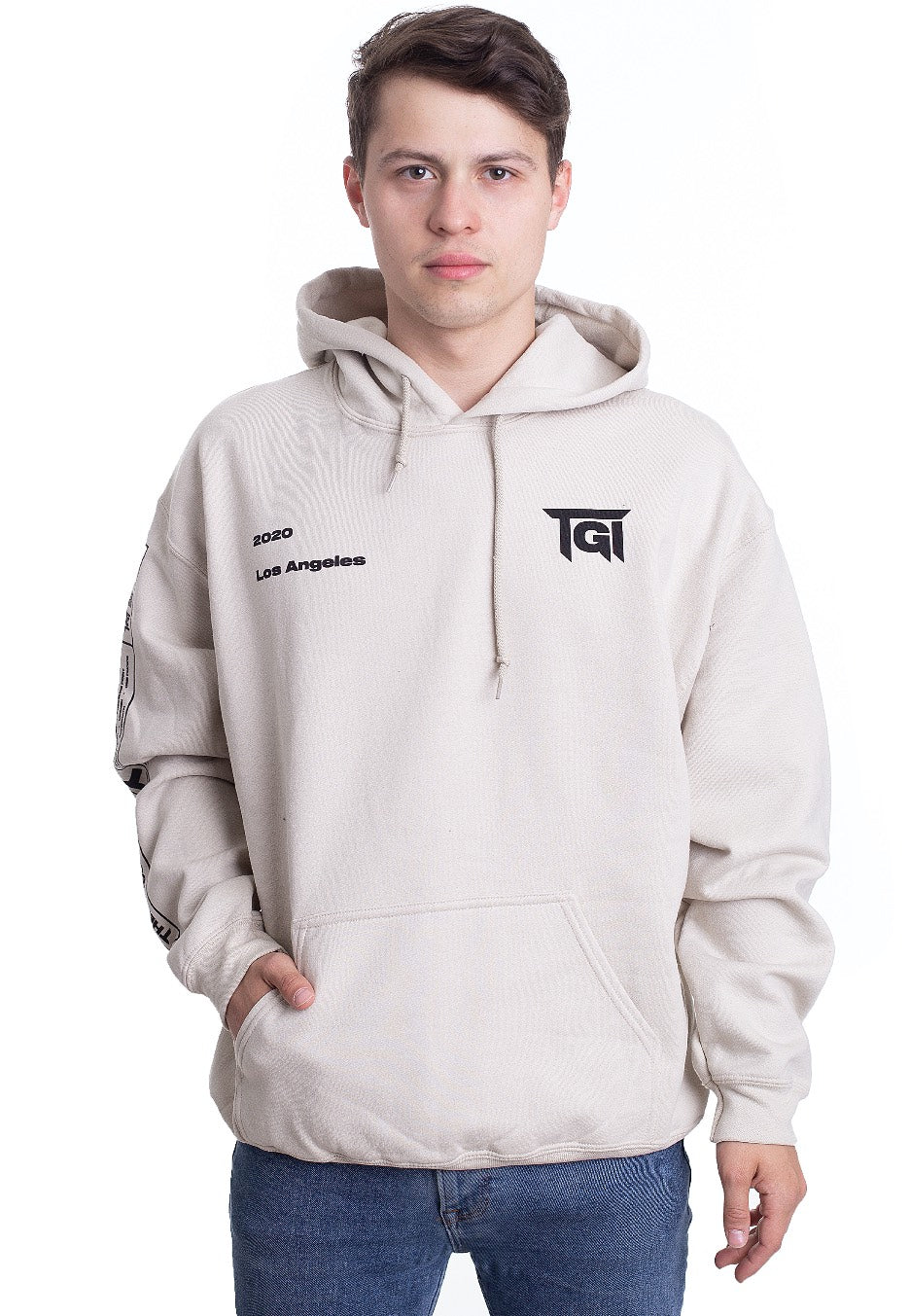 The Ghost Inside - Laurel Wreath Sand - Hoodie | Men-Image