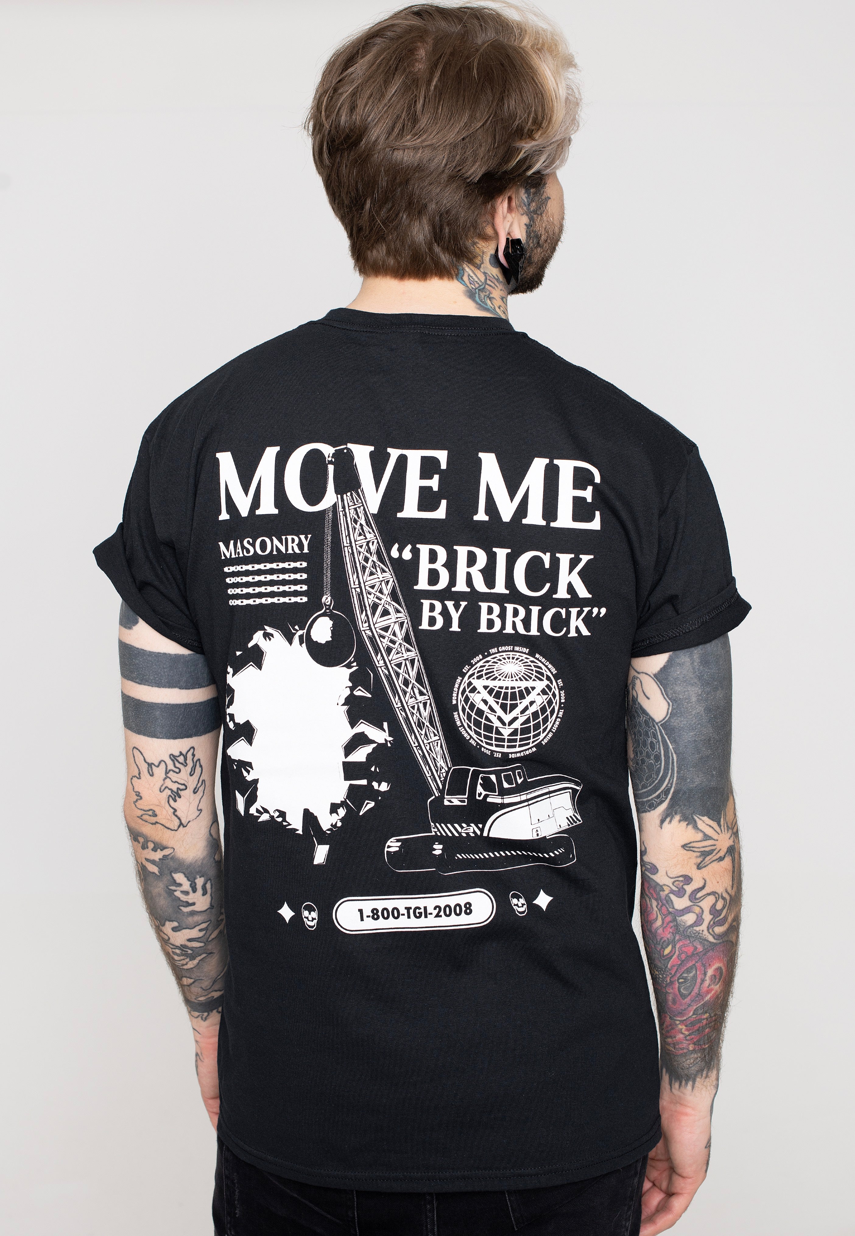 The Ghost Inside - Move Me Masonry - T-Shirt | Men-Image