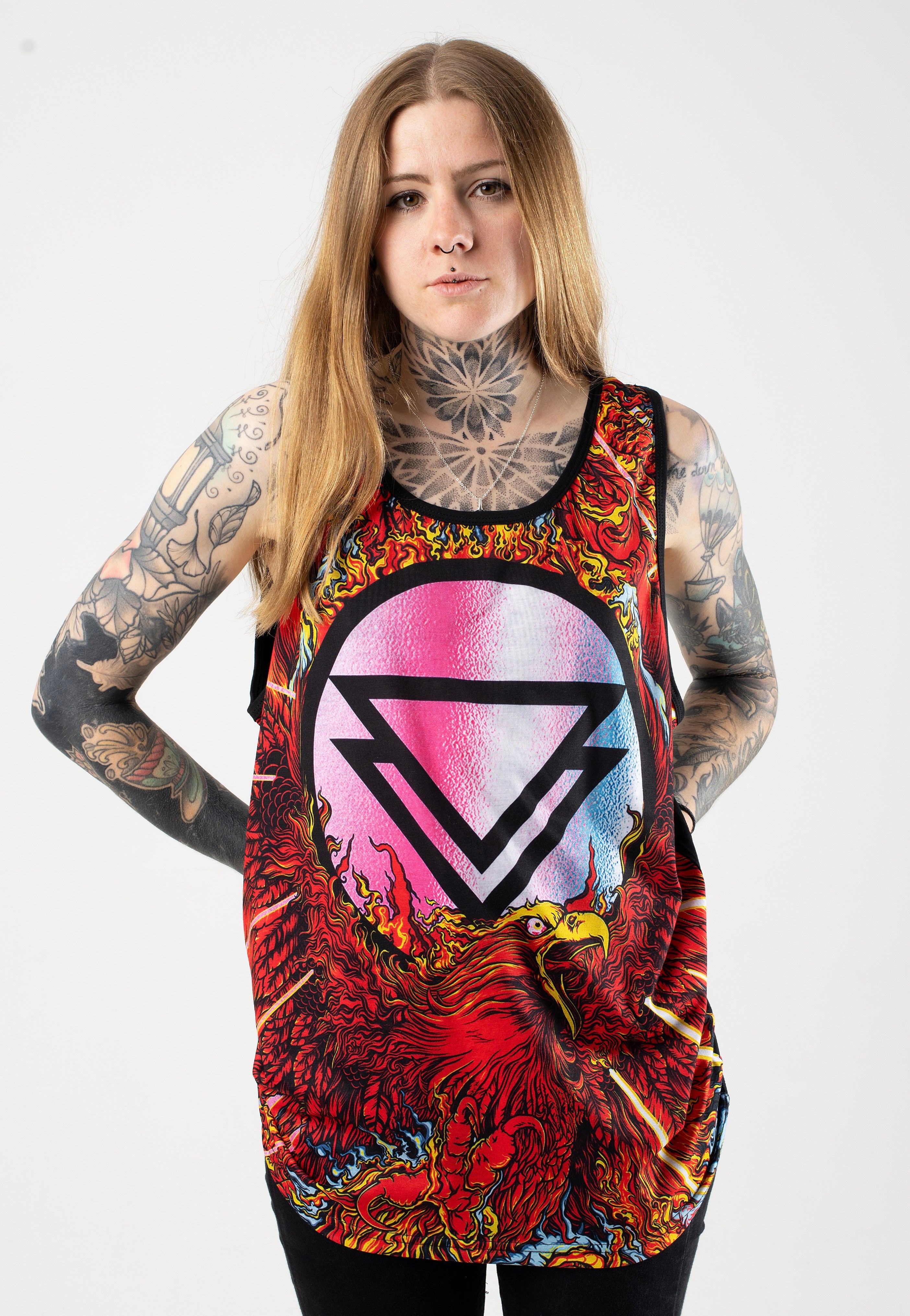 The Ghost Inside - Phoenix Allover - Tank | Women-Image