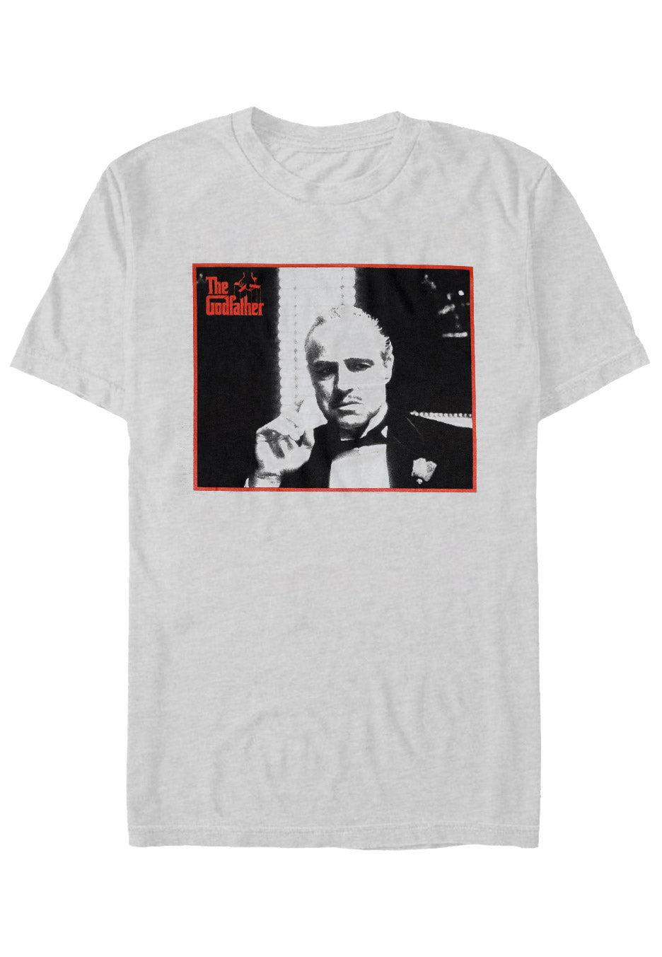 The Godfather - The Godfather Brando Grey/Red Border - T-Shirt | Neutral-Image