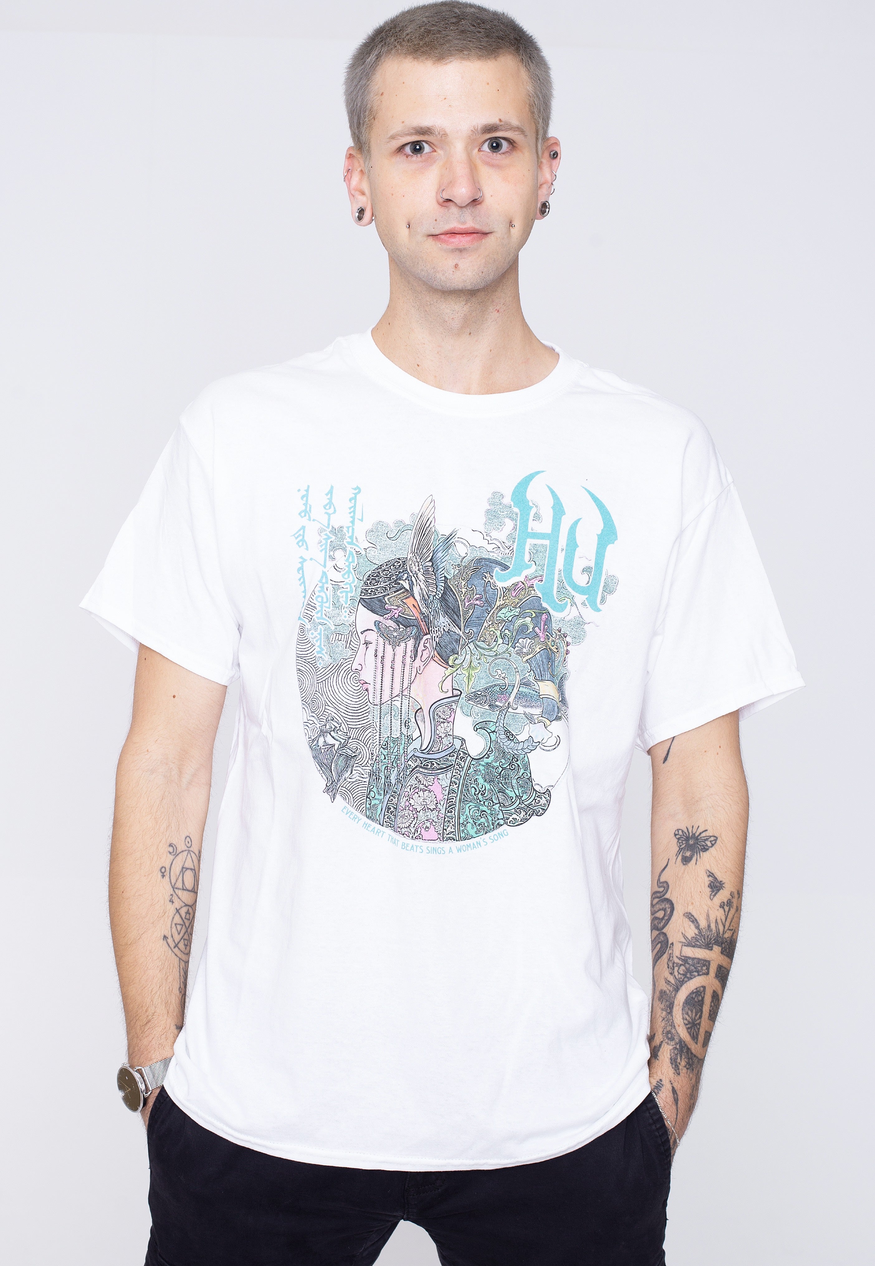 The HU - Hatan Har White - T-Shirt | Men-Image