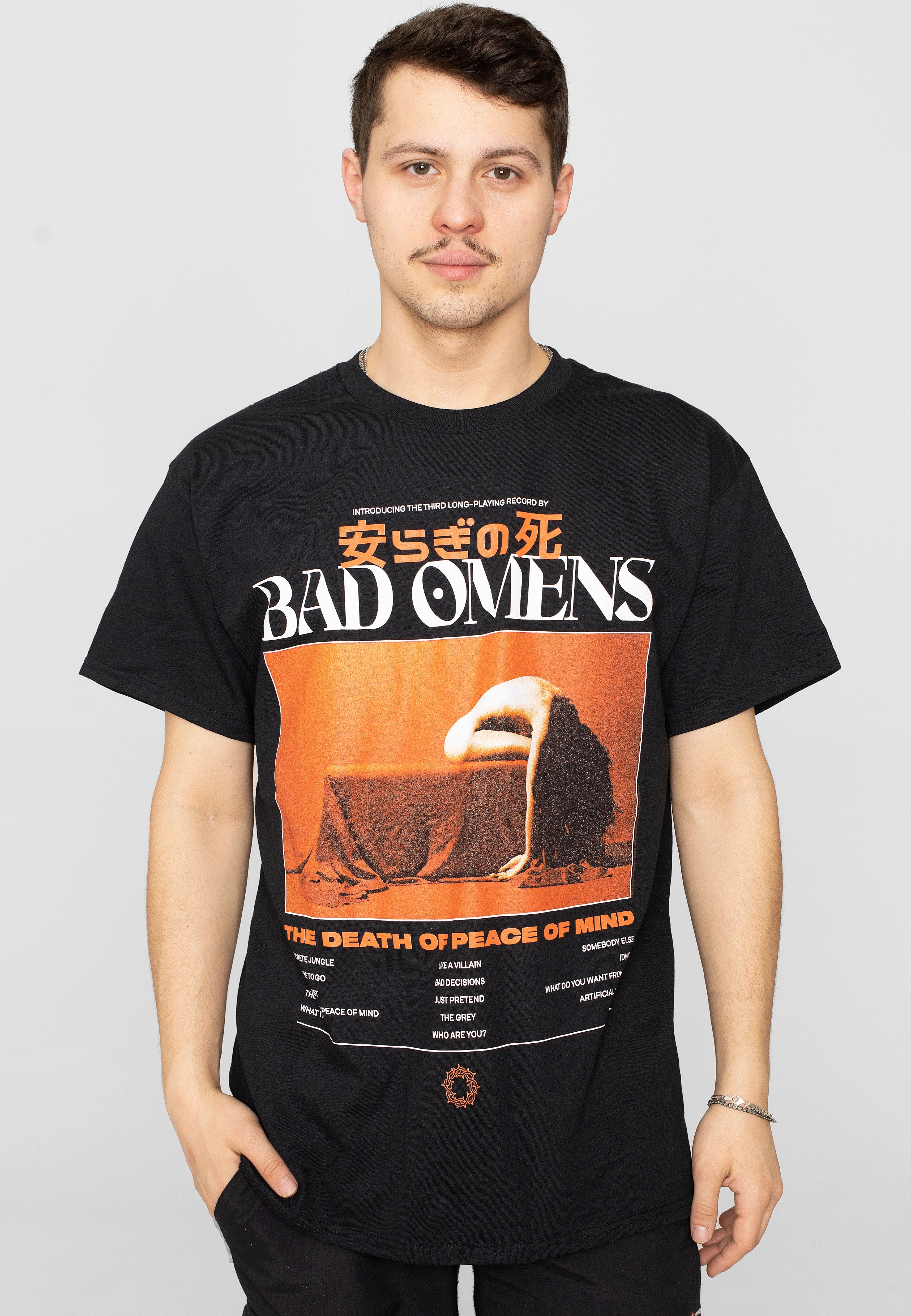 Bad Omens - Tracklist - T-Shirt | Men-Image