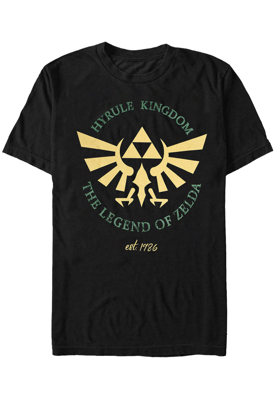 The Legend Of Zelda - Hyrule Kingdom Crest - T-Shirt | Neutral-Image