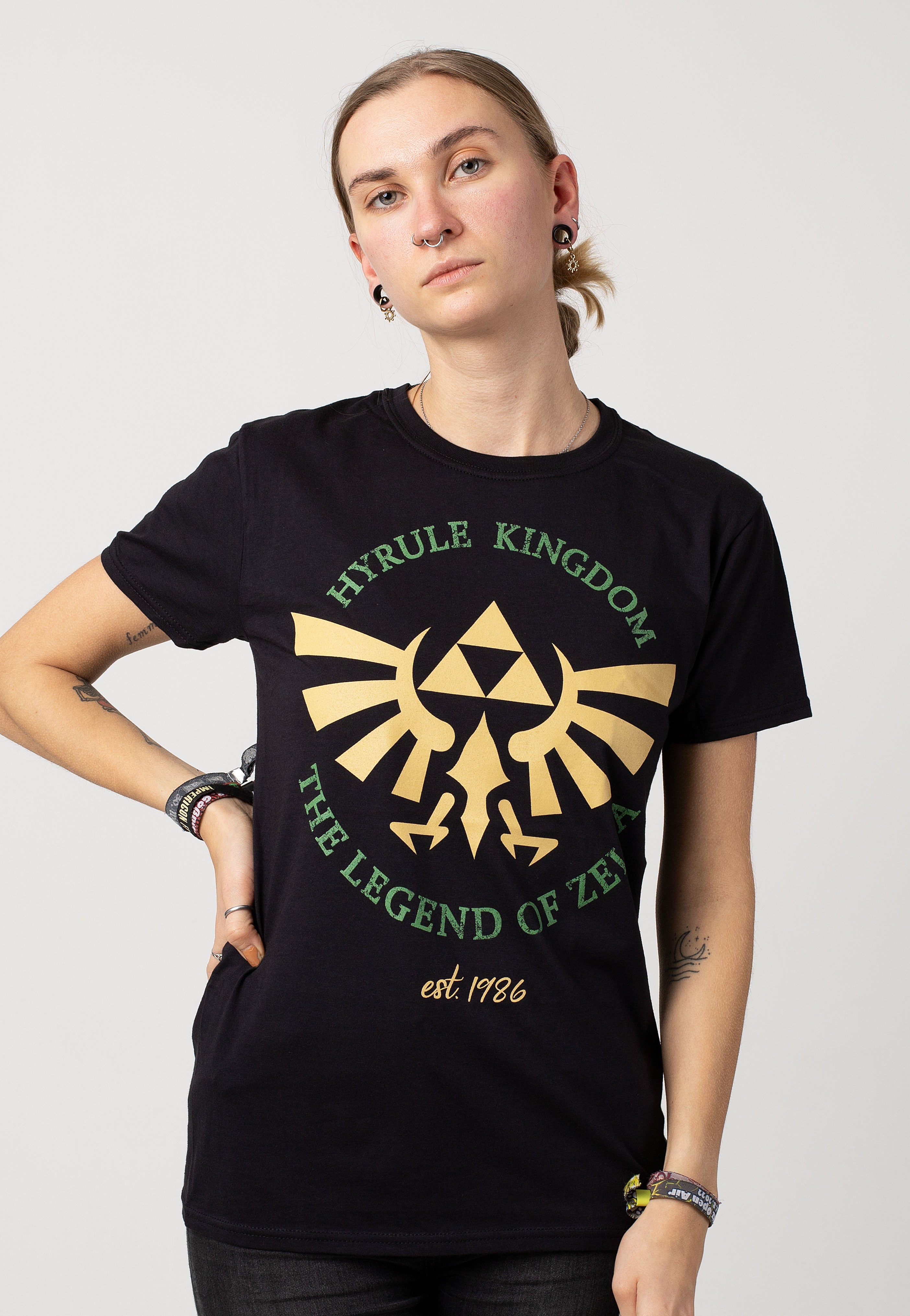 The Legend Of Zelda - Hyrule Kingdom Crest - T-Shirt | Women-Image