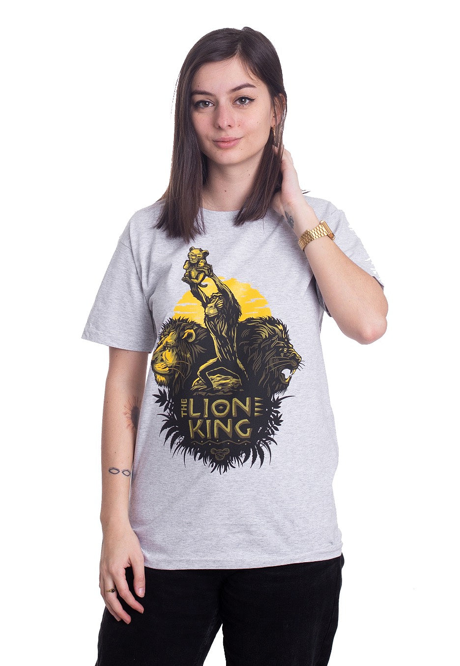 The Lion King - Circle Of Life Heather Grey - T-Shirt | Women-Image