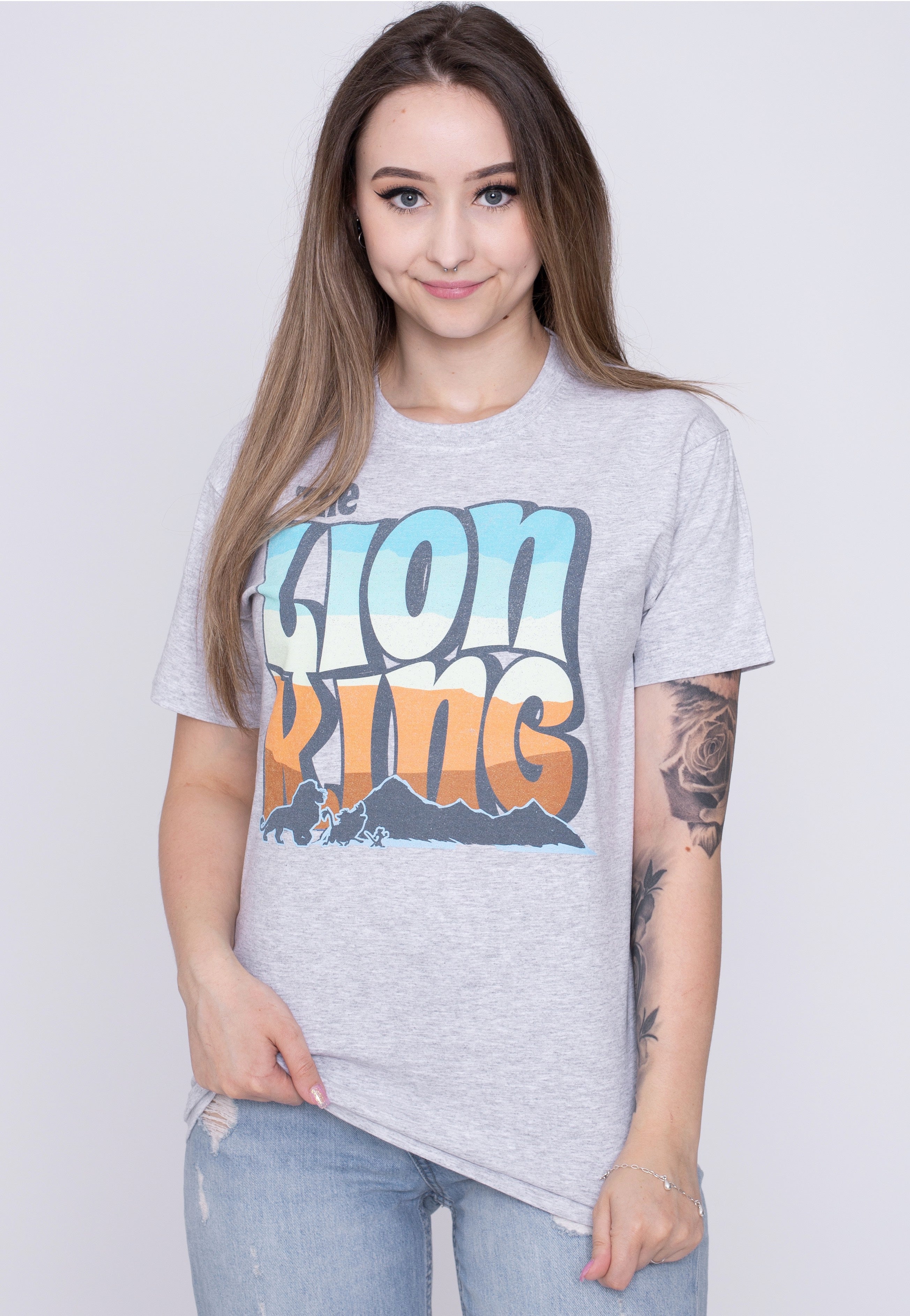 The Lion King - Groovy Walks Grey - T-Shirt | Women-Image