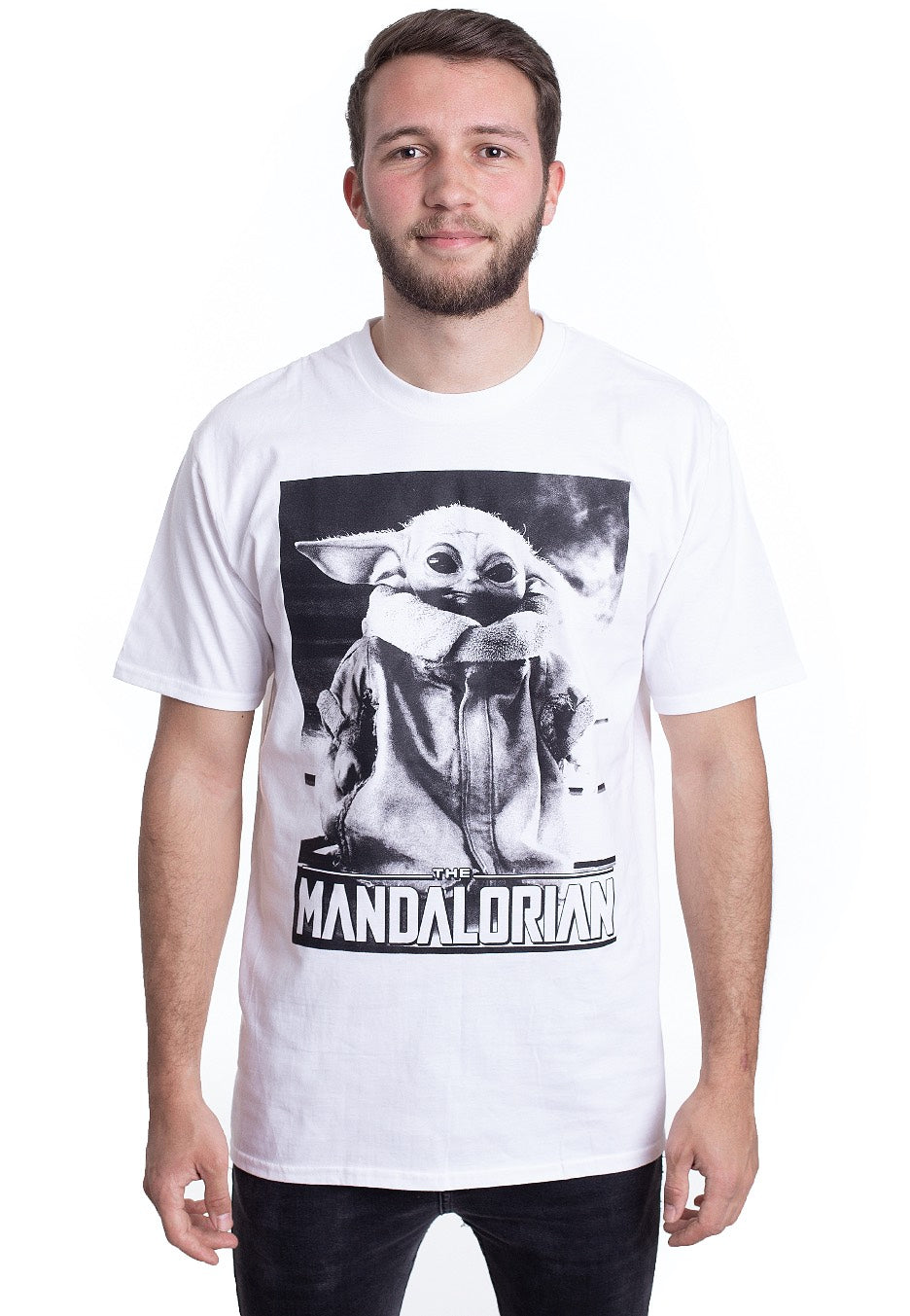 The Mandalorian - Baby Yoda White - T-Shirt | Men-Image