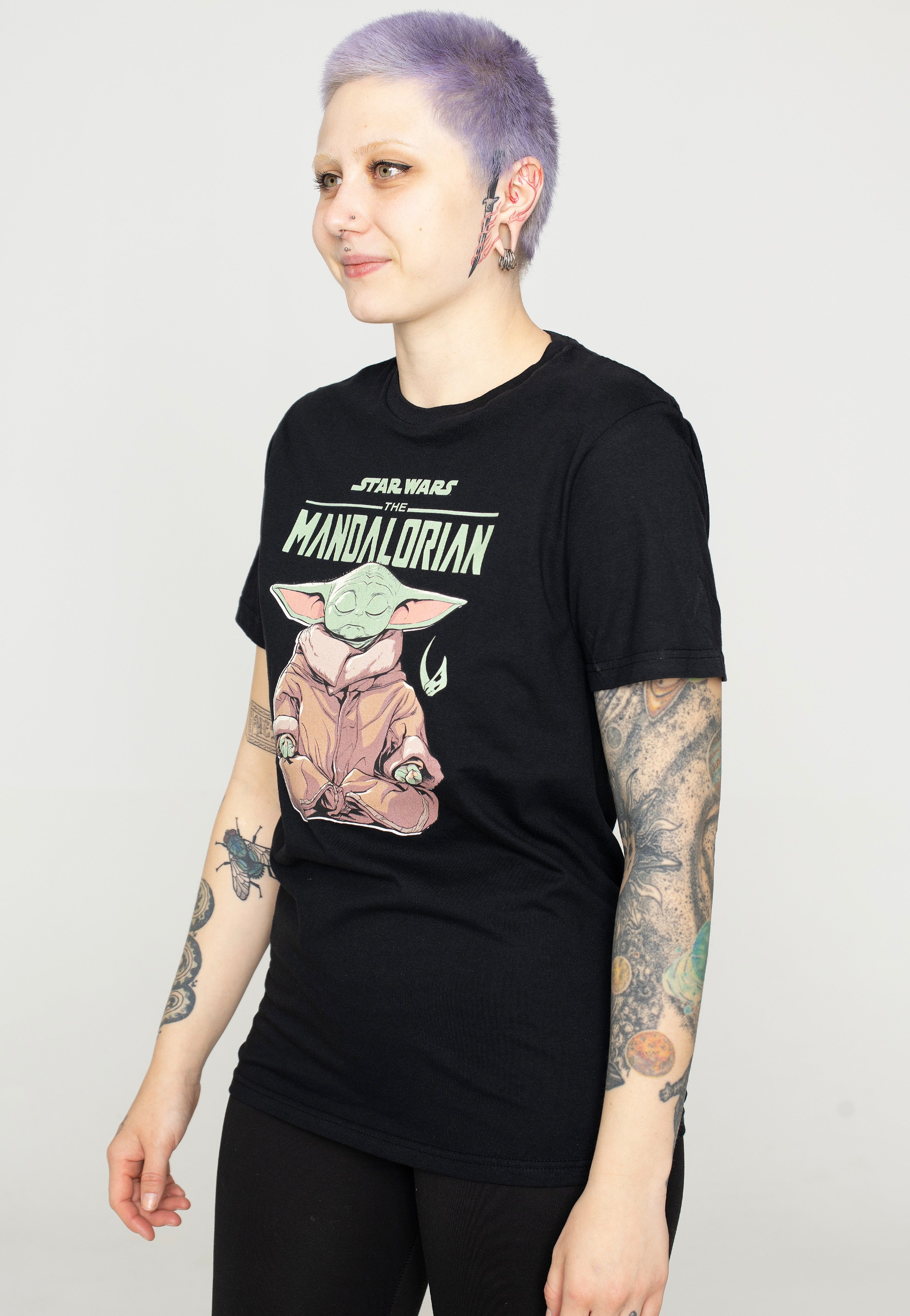 The Mandalorian - Child Meditation - T-Shirt | Women-Image