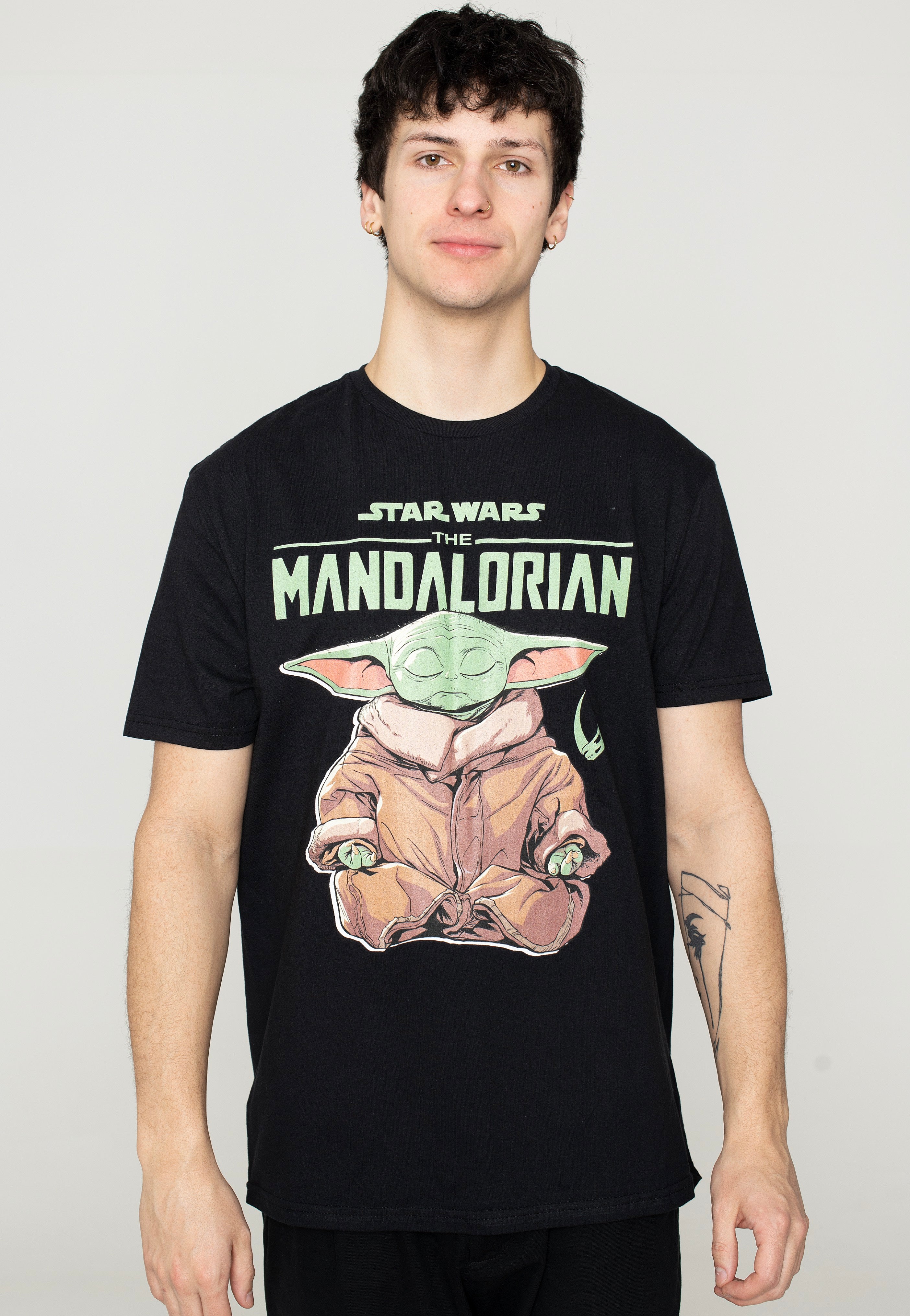 The Mandalorian - Child Meditation - T-Shirt | Men-Image