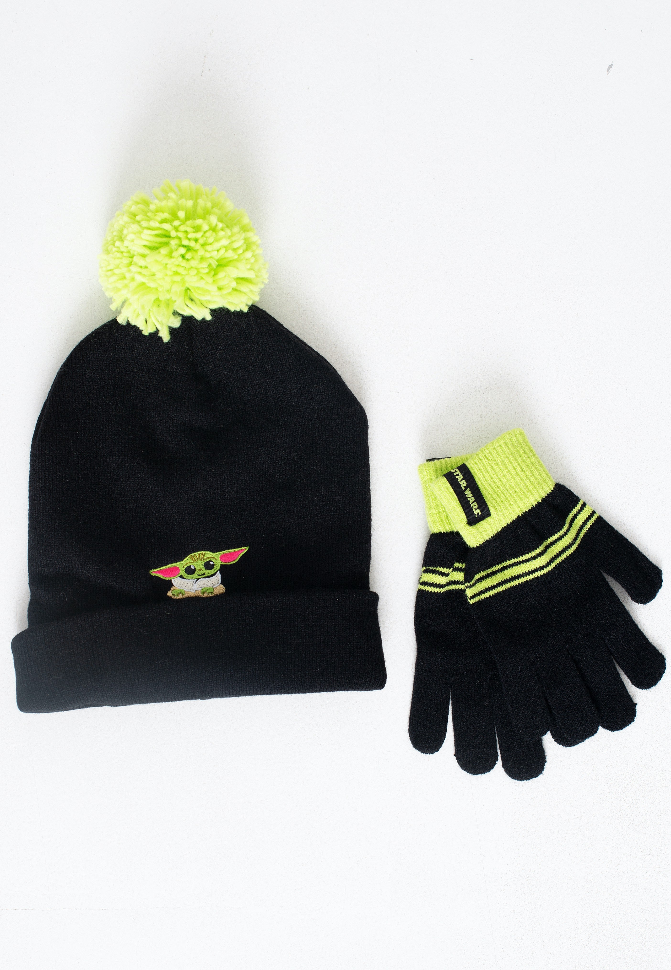 The Mandalorian - The Child Beanie + Gloves - Gift Set | Neutral-Image