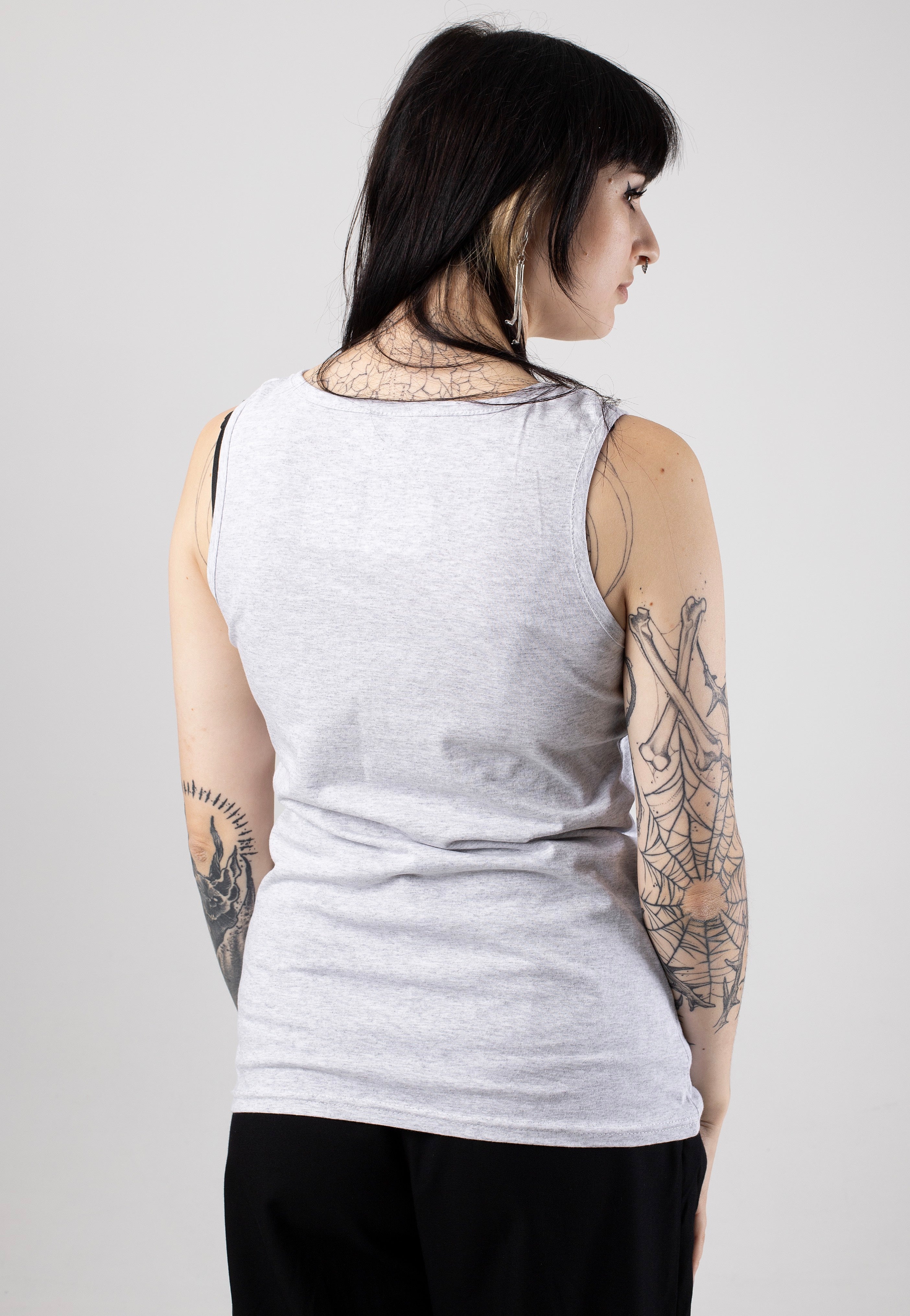 The Mandalorian - Grogu Collegiate Heather Grey - Tank | Women-Image