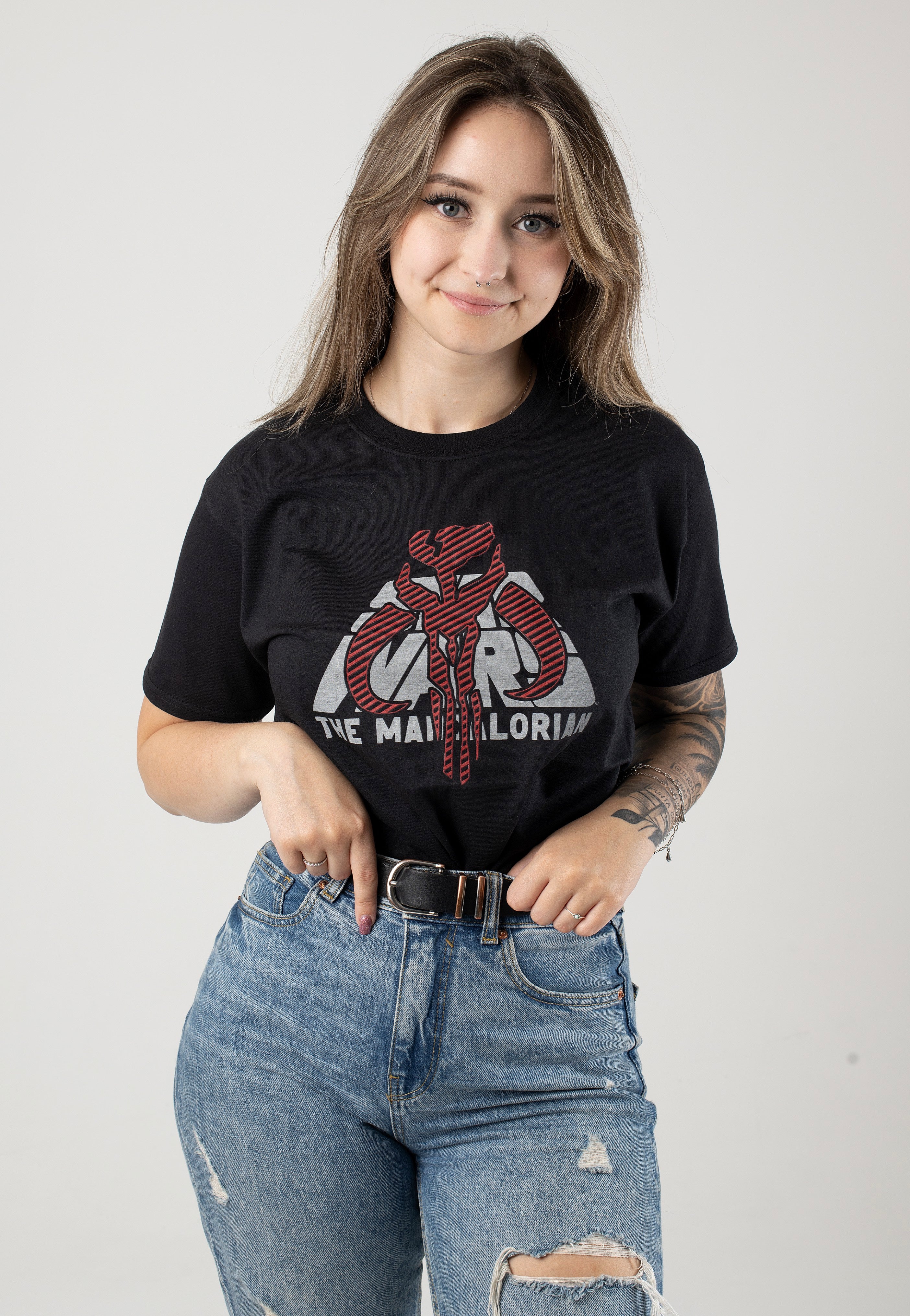 The Mandalorian - HD Mando Logo - T-Shirt | Women-Image