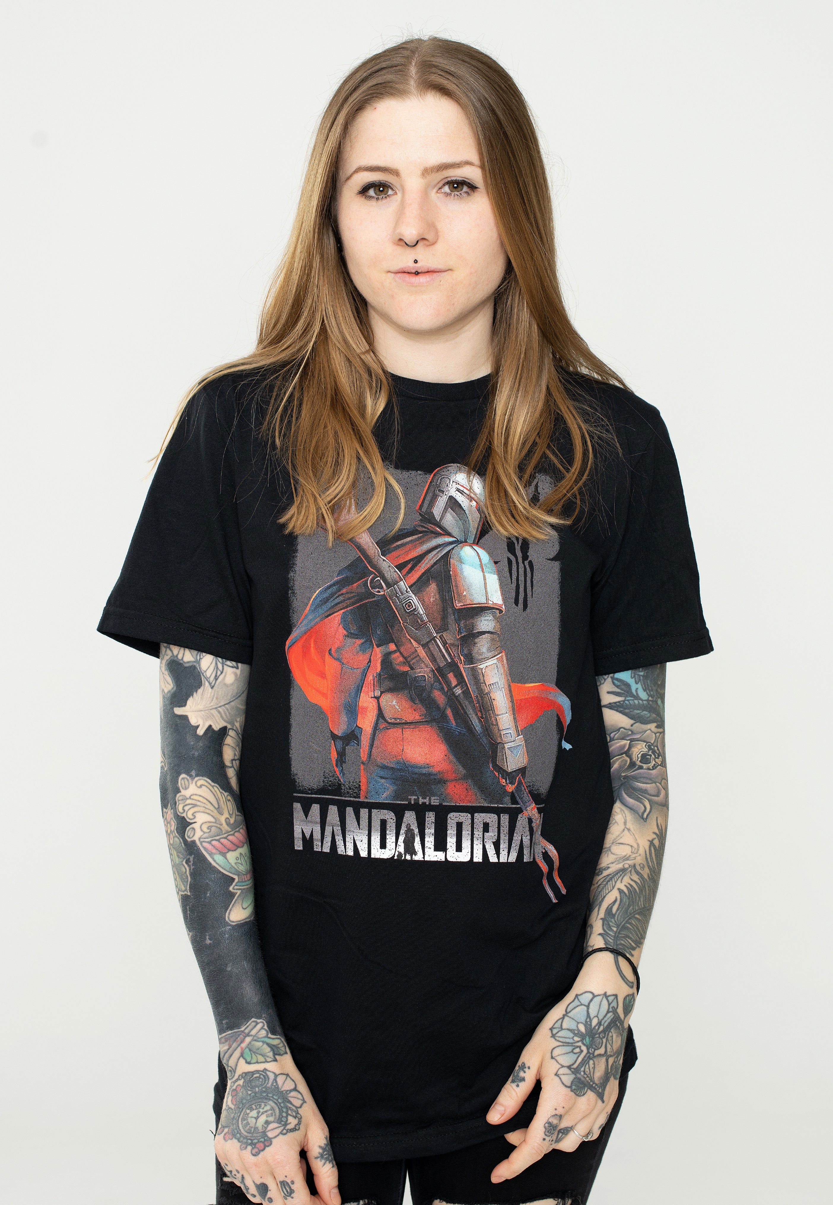 The Mandalorian - Mando Pose - T-Shirt | Women-Image