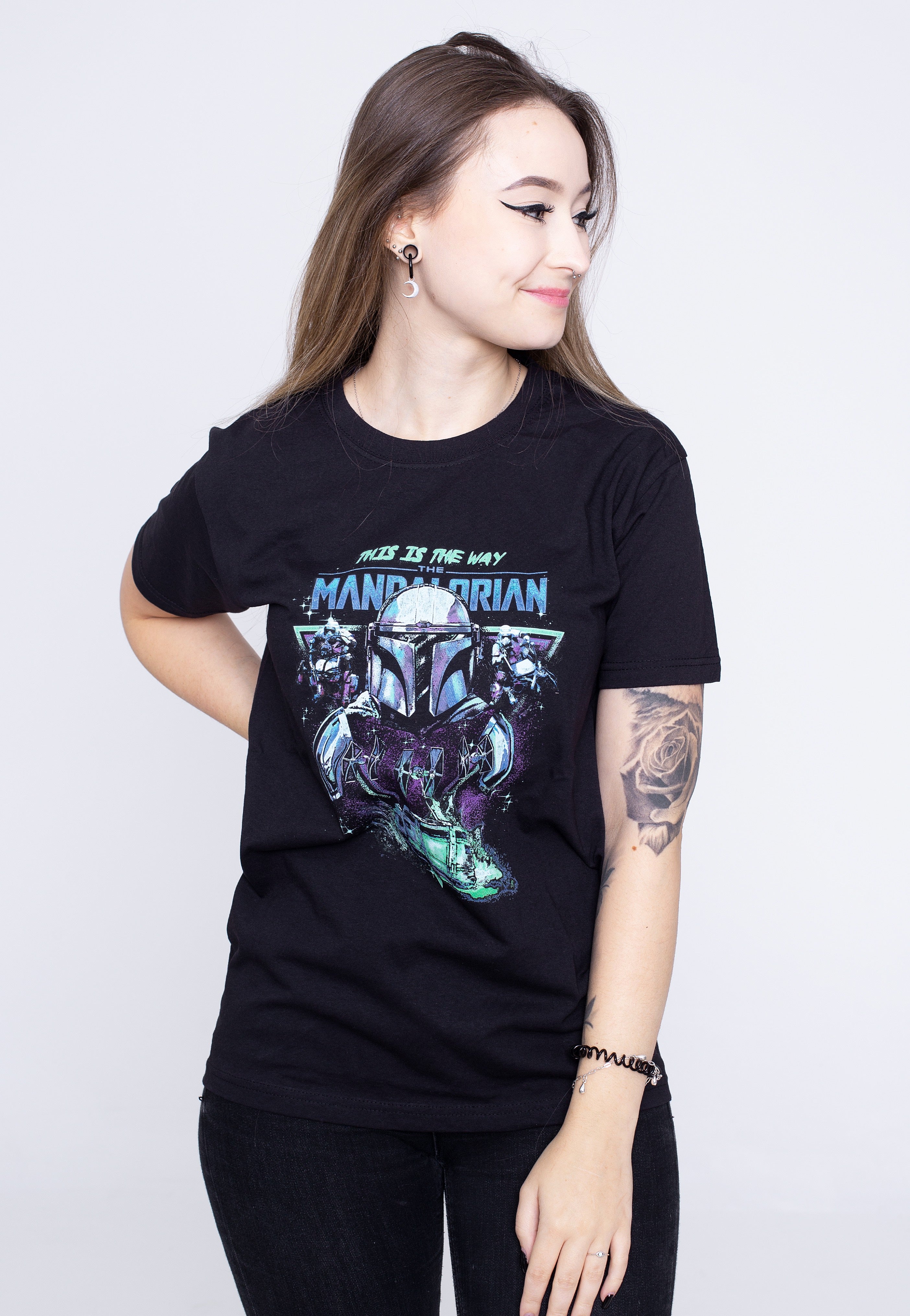 The Mandalorian - Shoot Em Down - T-Shirt | Women-Image