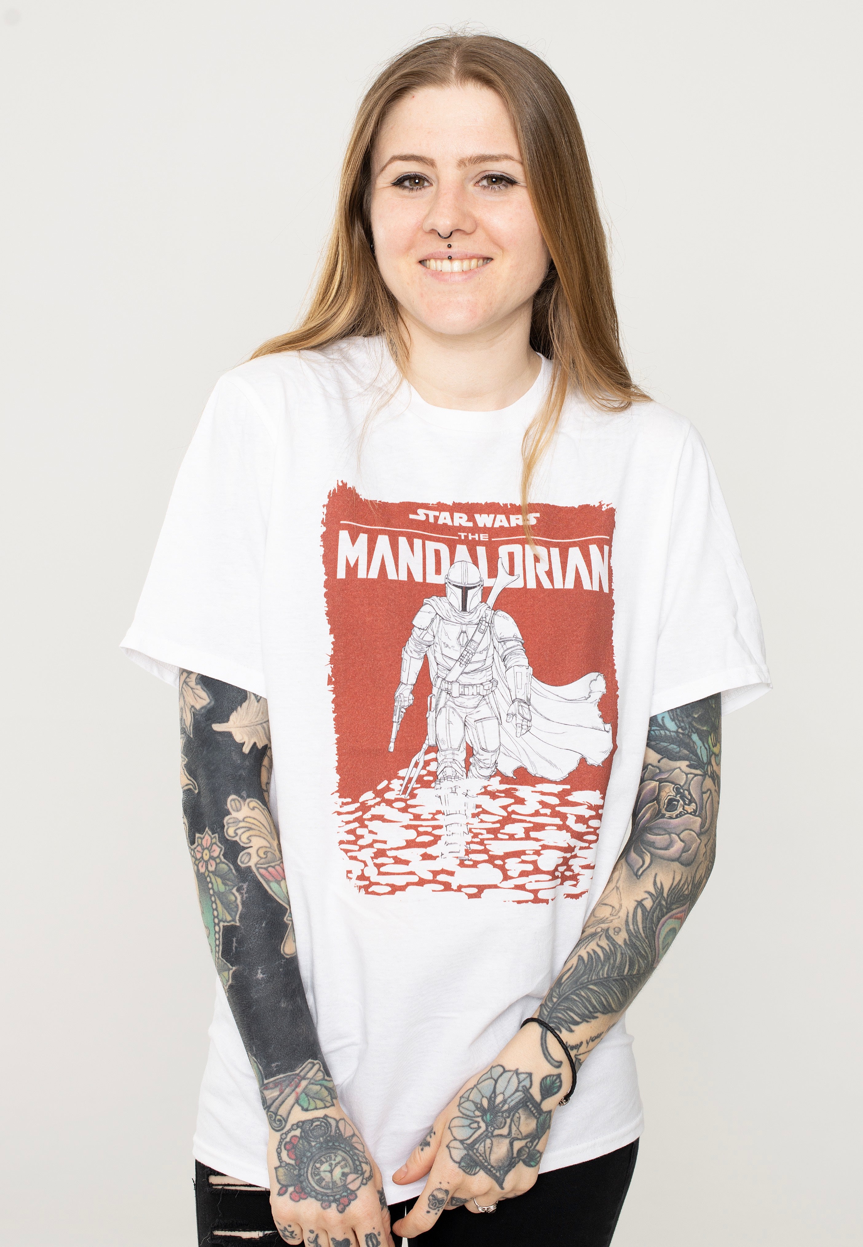 The Mandalorian - Storm White - T-Shirt | Women-Image