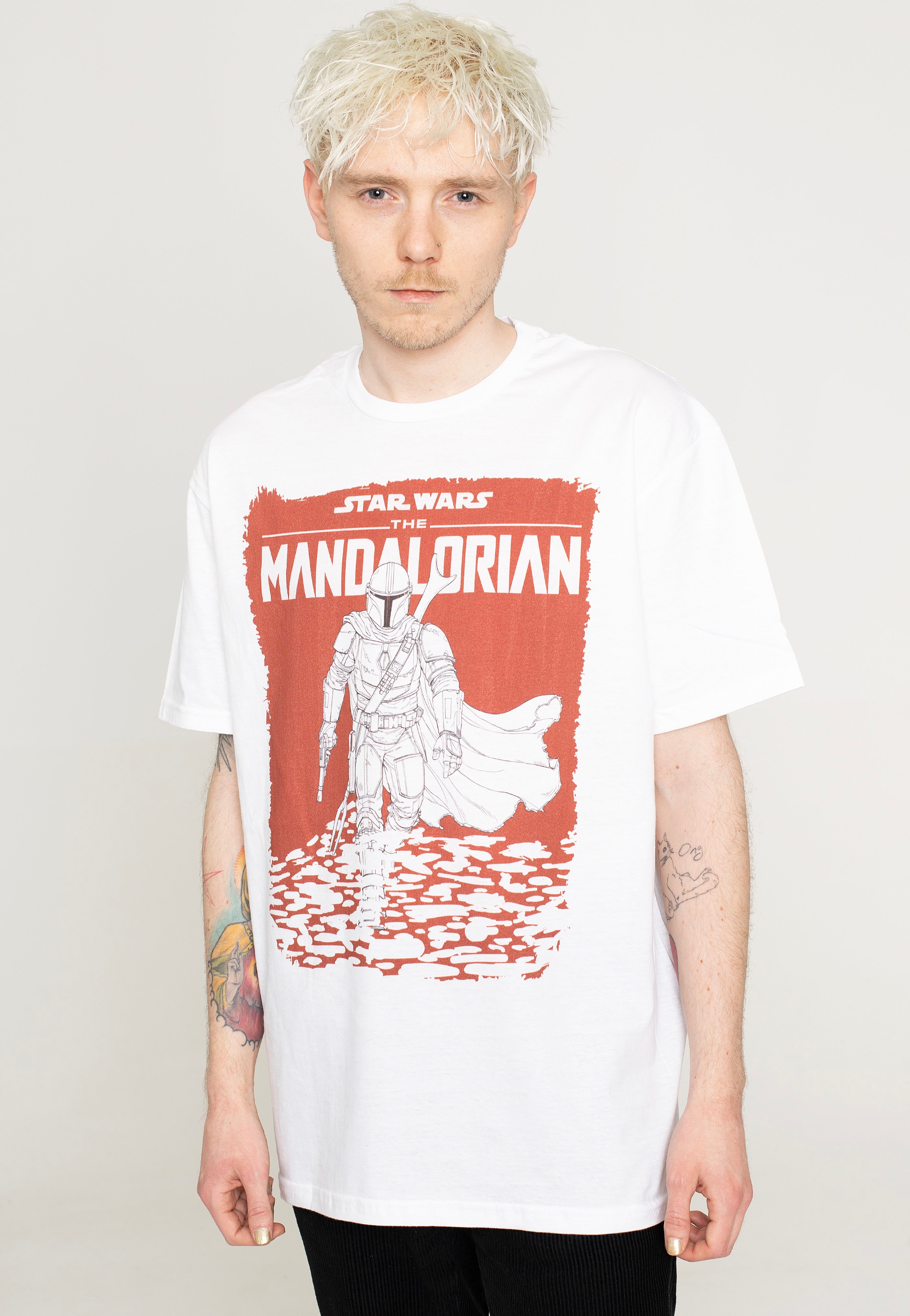 The Mandalorian - Storm White - T-Shirt | Men-Image