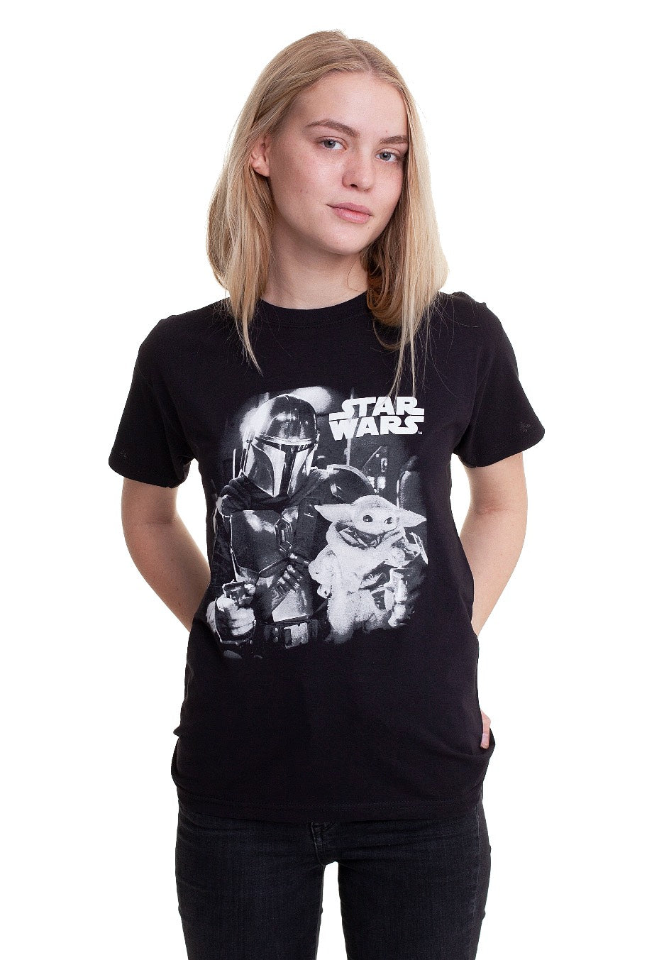 The Mandalorian - The Bw Photo - T-Shirt | Women-Image