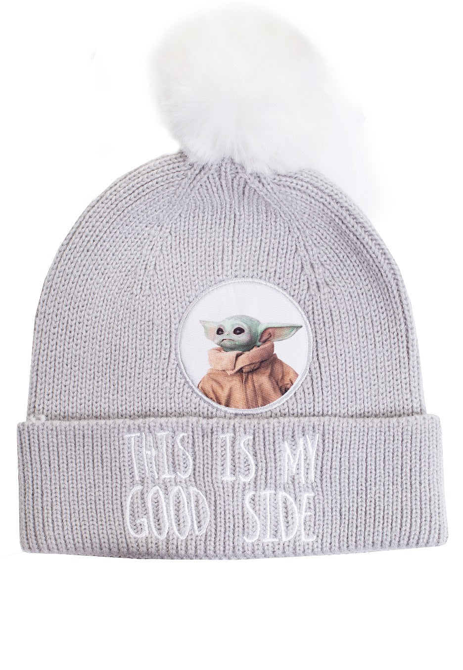 The Mandalorian - The Good Side Grey - Beanie | Neutral-Image