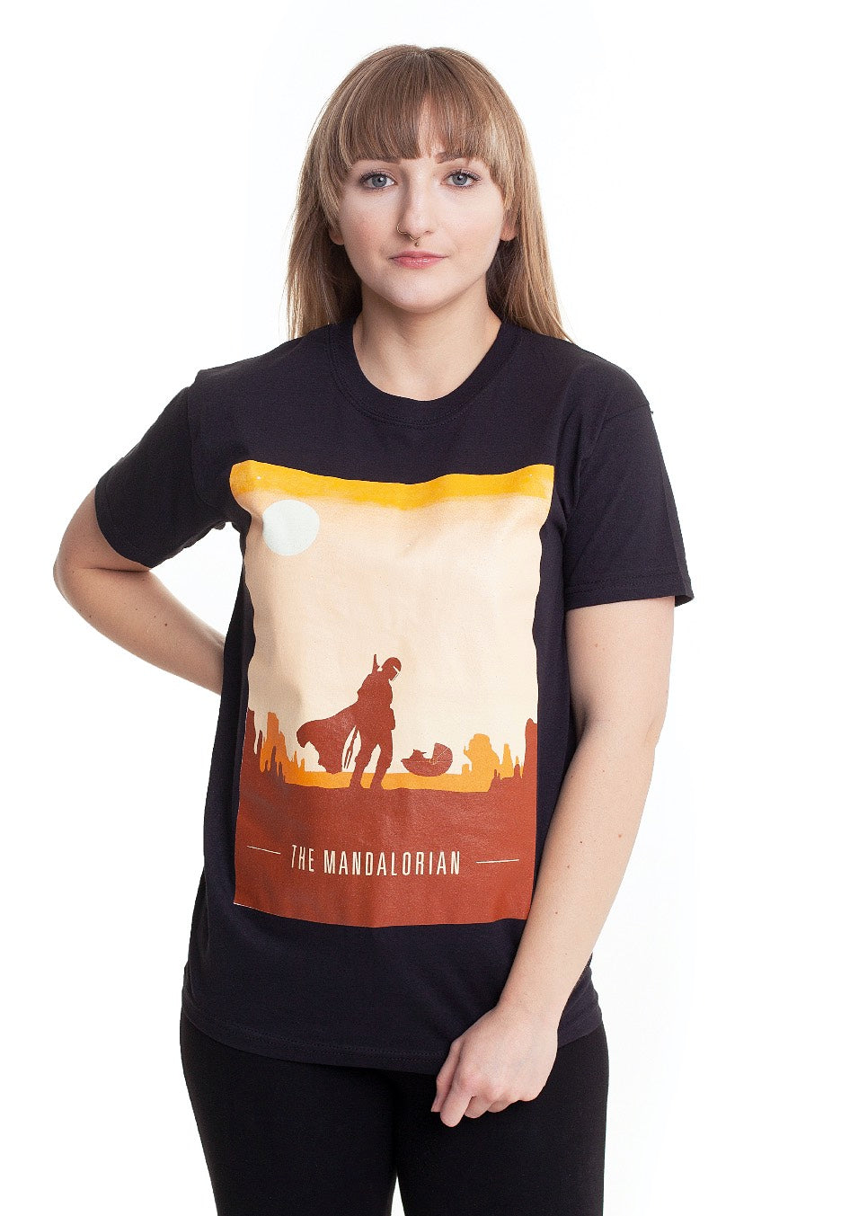 The Mandalorian - The Retro Poster - T-Shirt | Women-Image