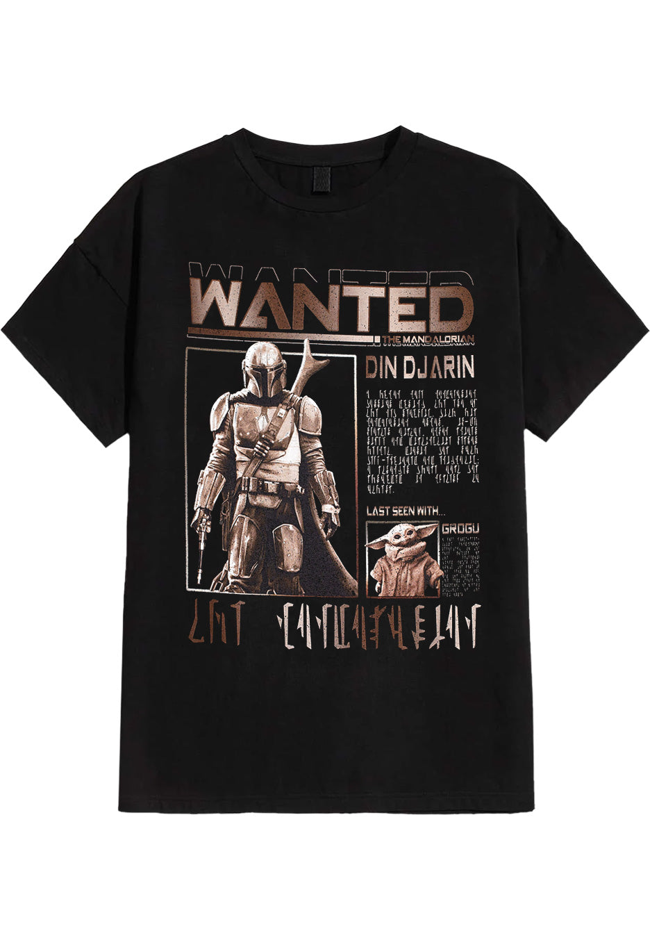 The Mandalorian - Wanted - T-Shirt | Neutral-Image