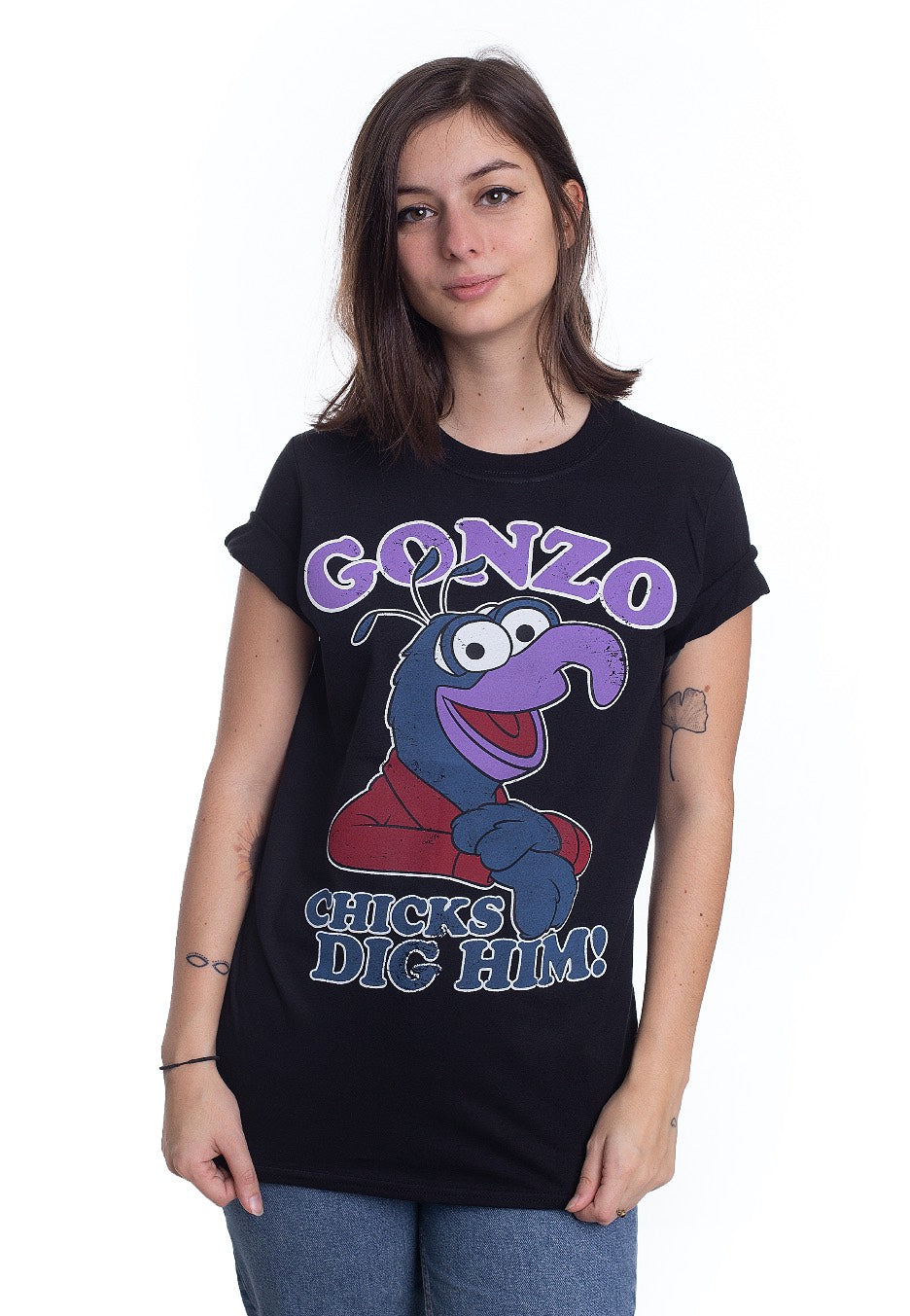 The Muppets - Gonzo: Chicks Dig Him! - T-Shirt | Women-Image