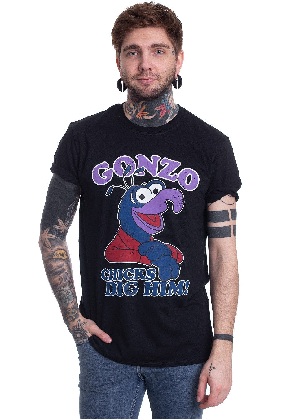 The Muppets - Gonzo: Chicks Dig Him! - T-Shirt | Men-Image