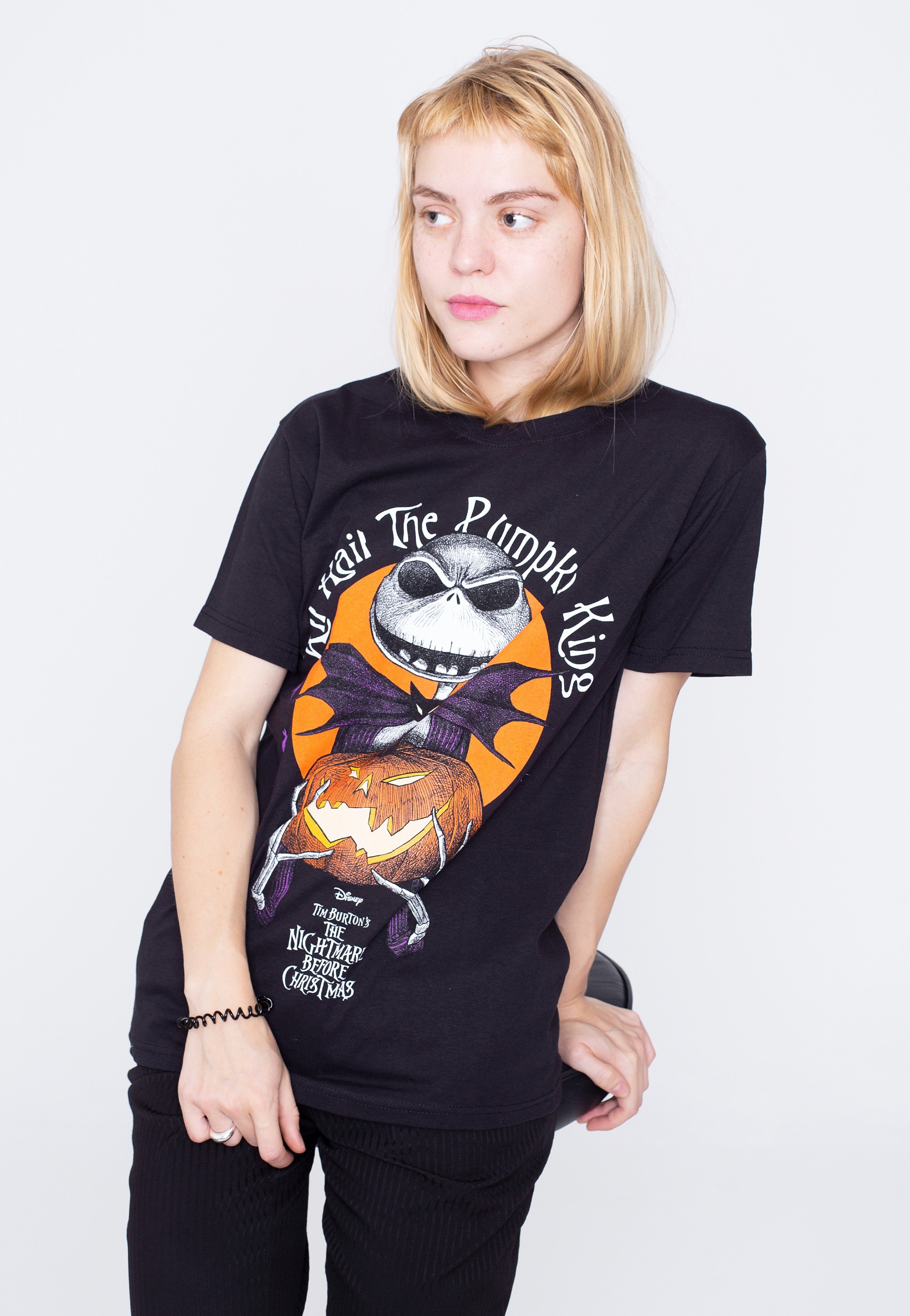 The Nightmare Before Christmas - All Hail The Pumpkin King - T-Shirt | Women-Image