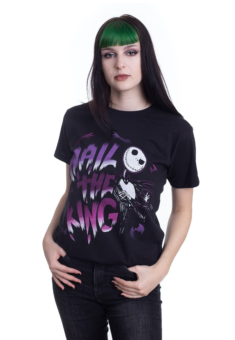 The Nightmare Before Christmas - Hail The King - T-Shirt | Women-Image