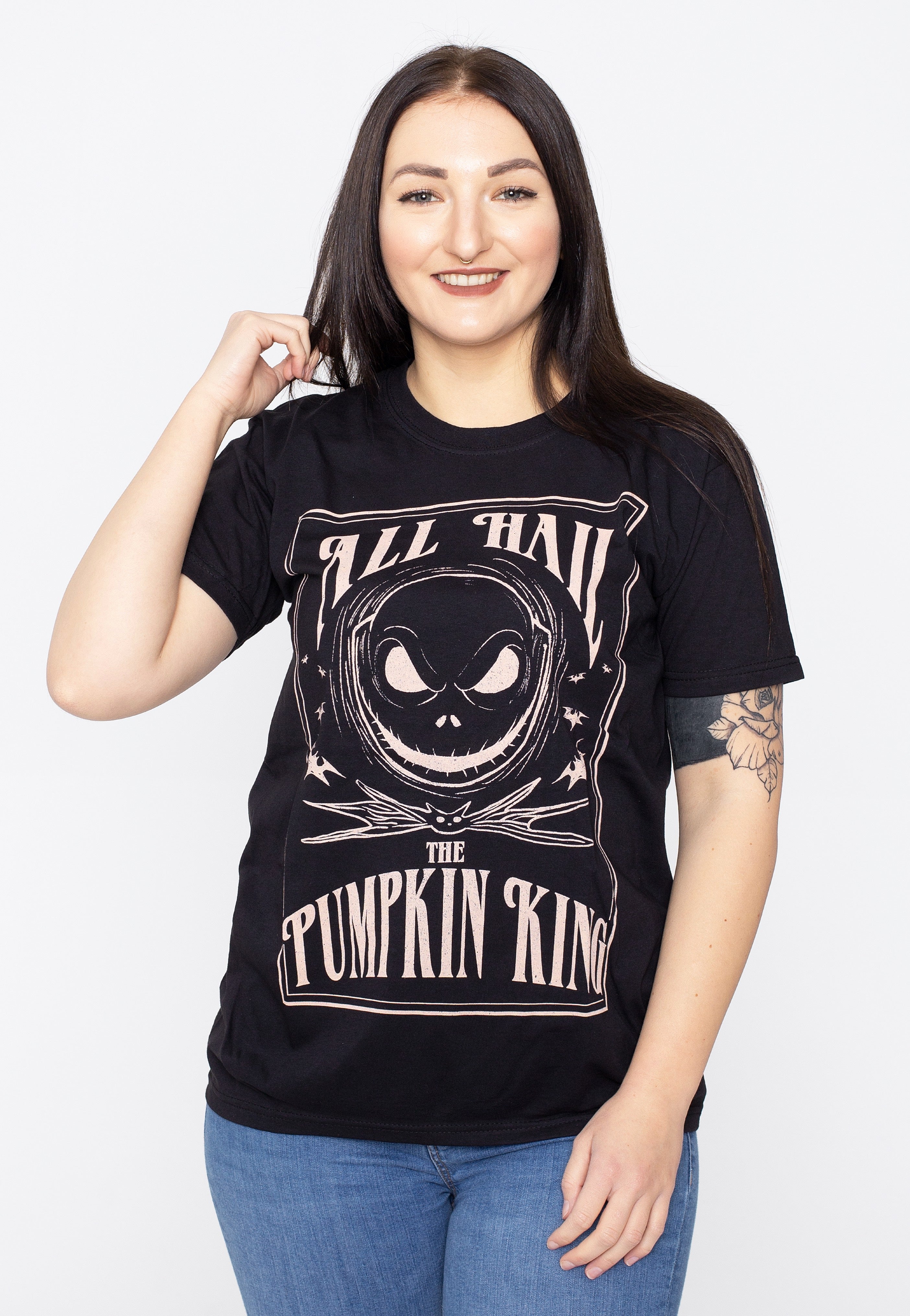 The Nightmare Before Christmas - Hail The Pumpkin King - T-Shirt | Women-Image