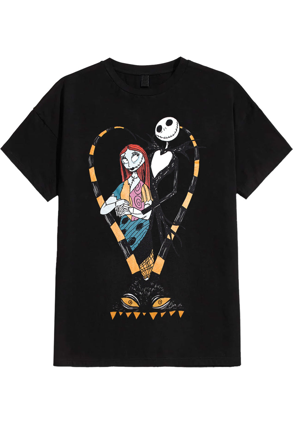 The Nightmare Before Christmas - Heart - T-Shirt | Neutral-Image