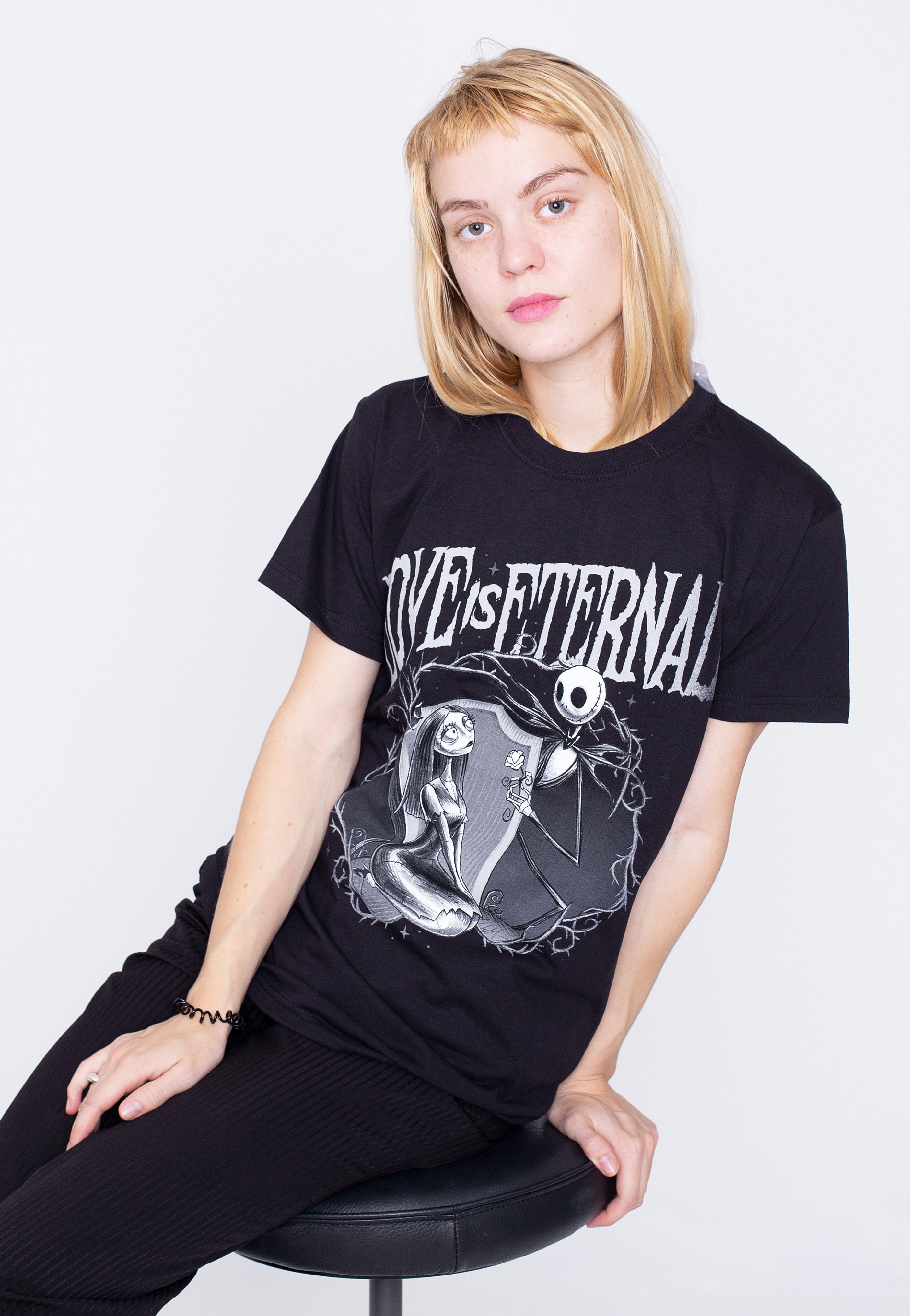 The Nightmare Before Christmas - Jack & Sally Love Is Eternal - T-Shirt | Women-Image