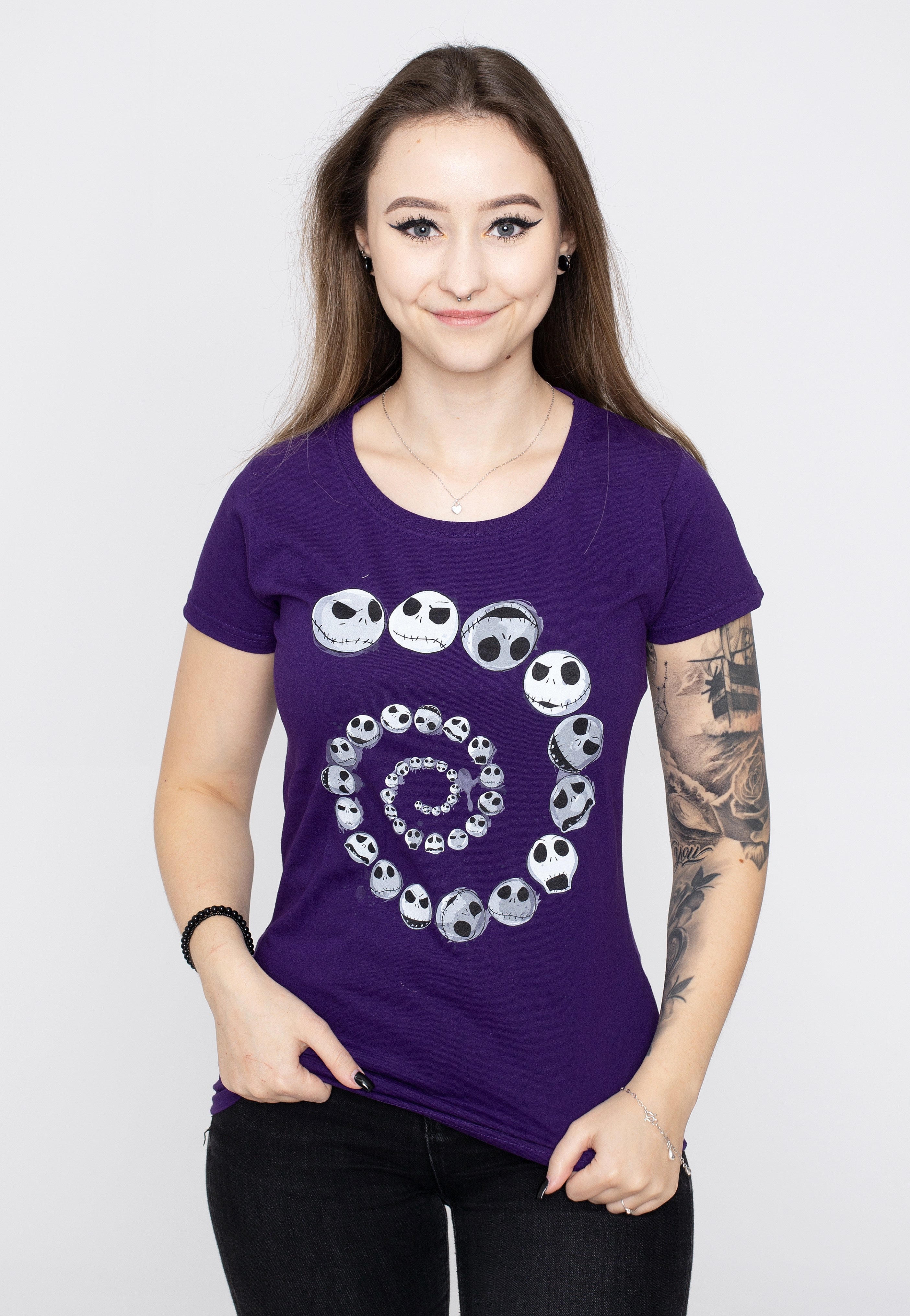 The Nightmare Before Christmas - Jack Emotions Spiral Purple - Girly | Women-Image