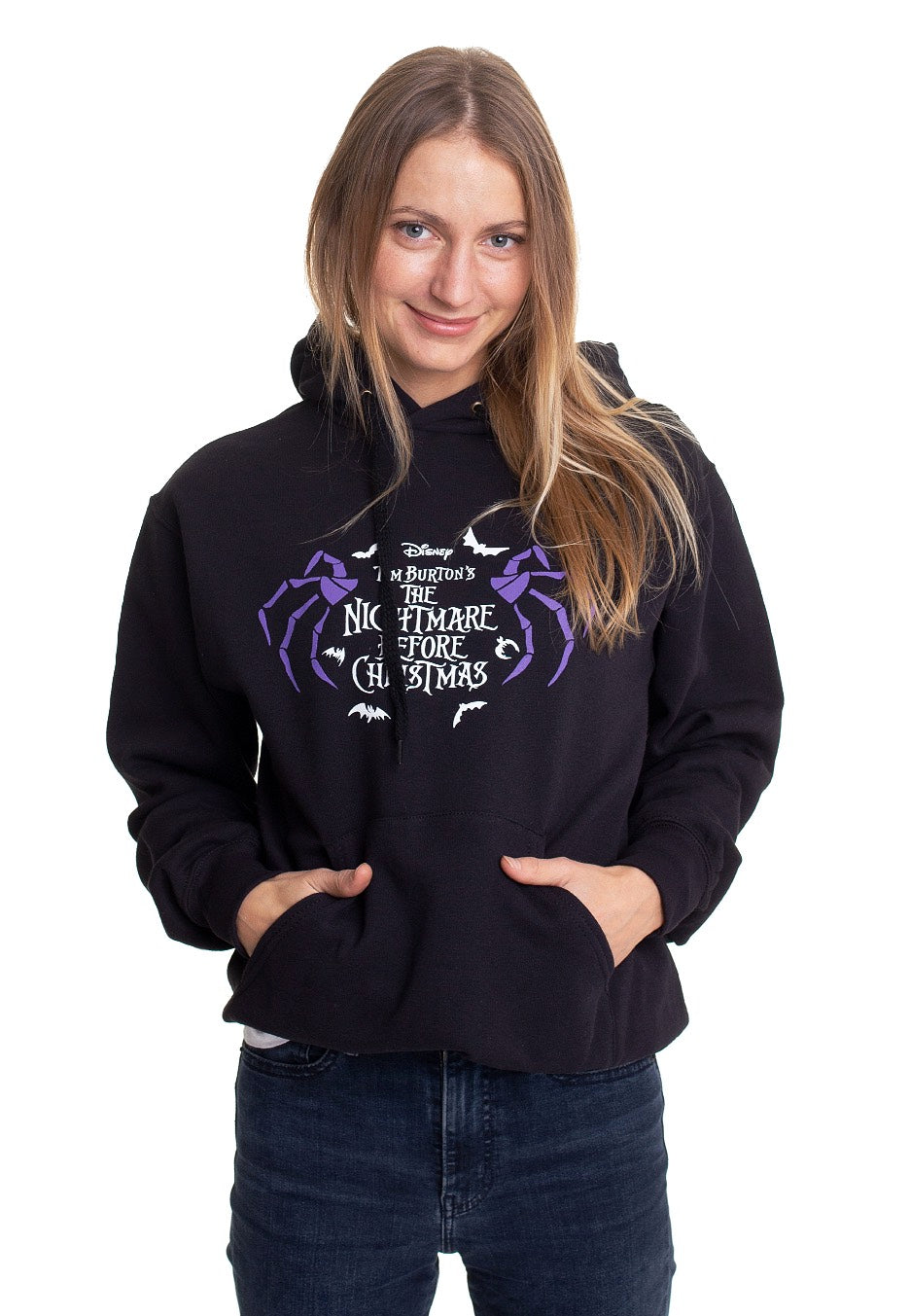 The Nightmare Before Christmas - Moonlight Back Print - Hoodie | Women-Image