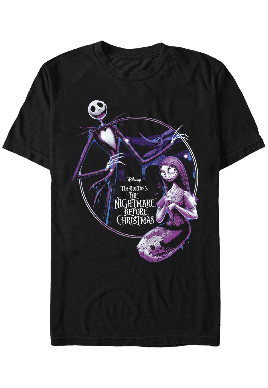 The Nightmare Before Christmas - Purple Graveyard - T-Shirt | Neutral-Image