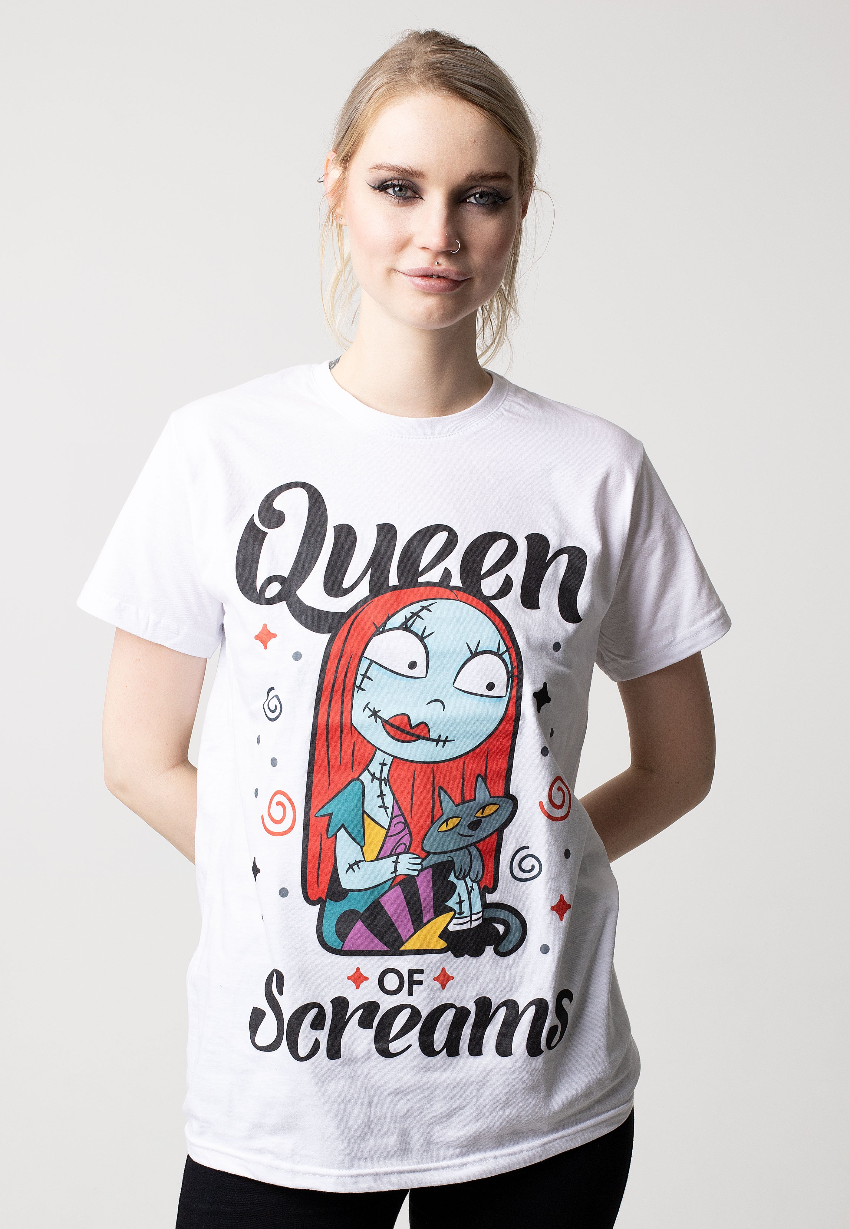 The Nightmare Before Christmas - Queen Of Screams White - T-Shirt | Women-Image