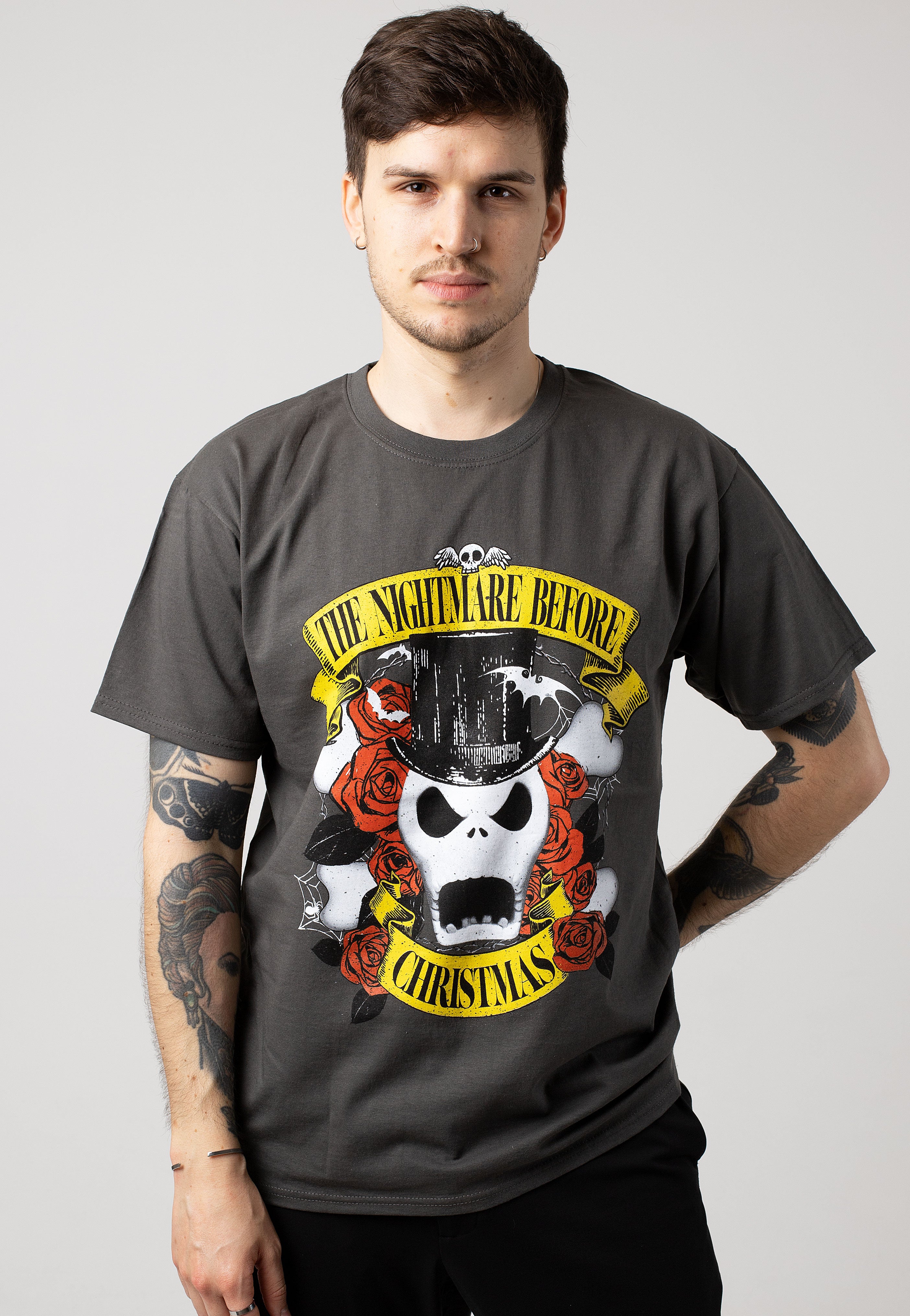 The Nightmare Before Christmas - Top Hat Jack Graphite - T-Shirt | Men-Image