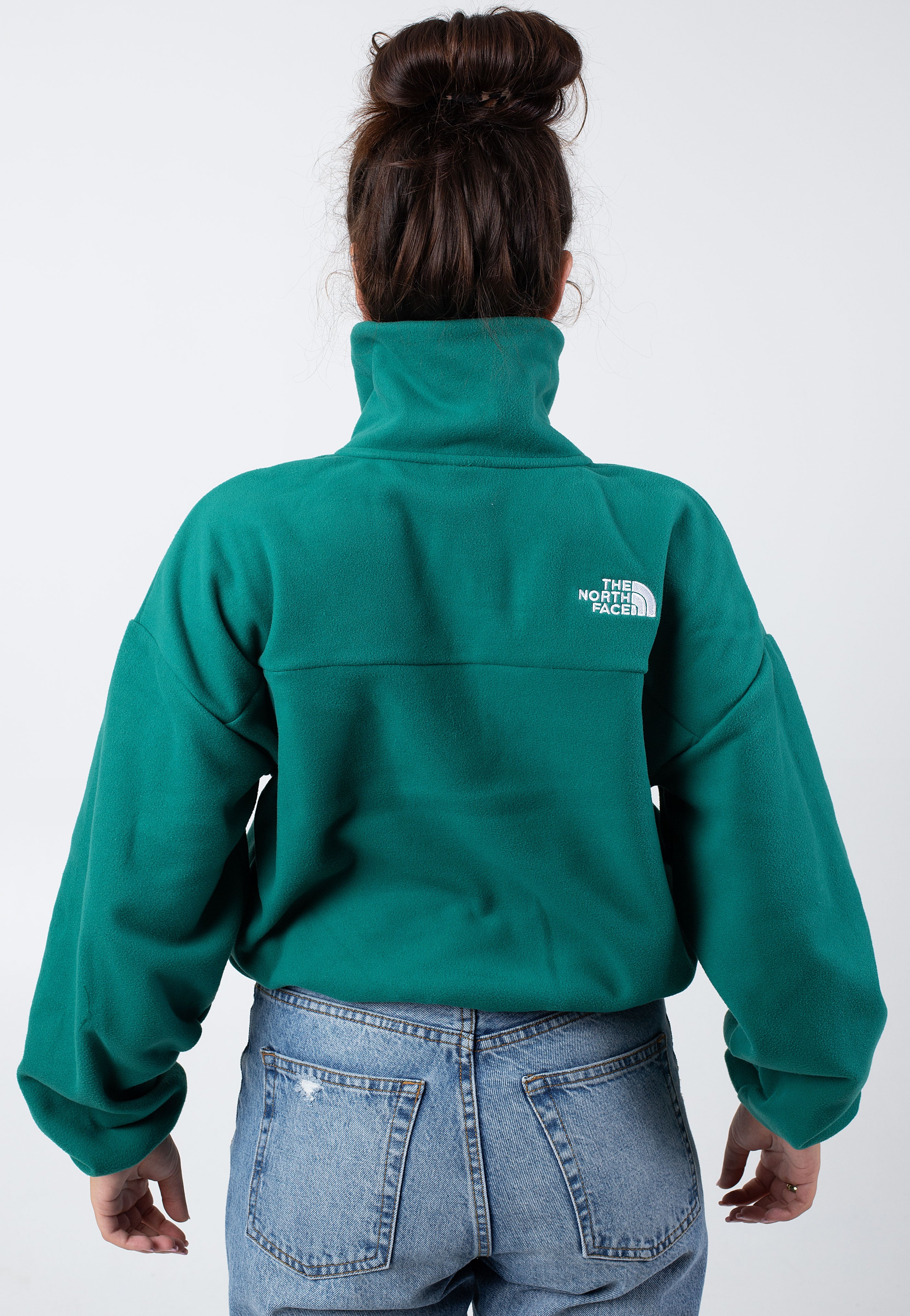 The North Face - 100 Glacier Half Zip Evergreen - Pullover | Women-Image