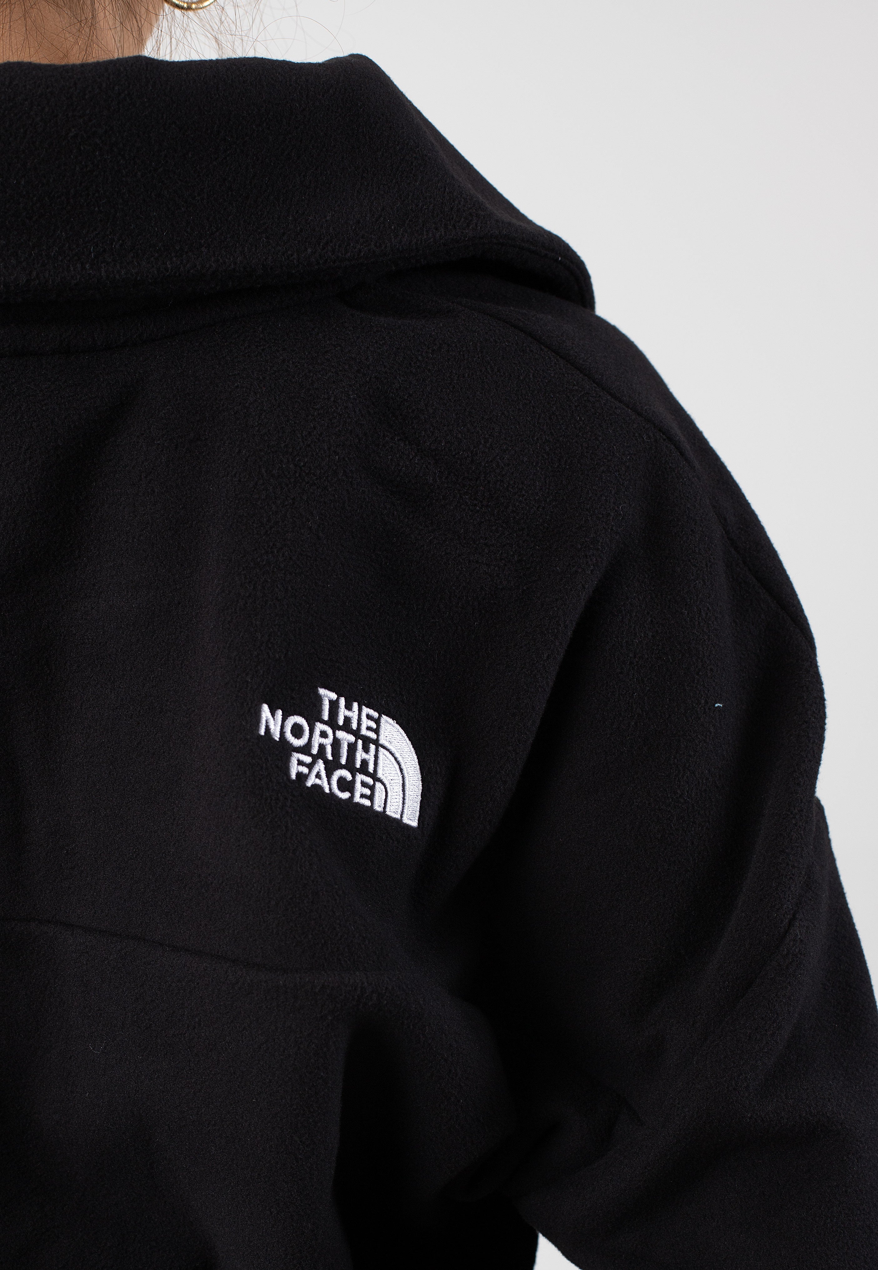 The North Face - 100 Glacier Half Zip Tnf Black - Pullover | Women-Image